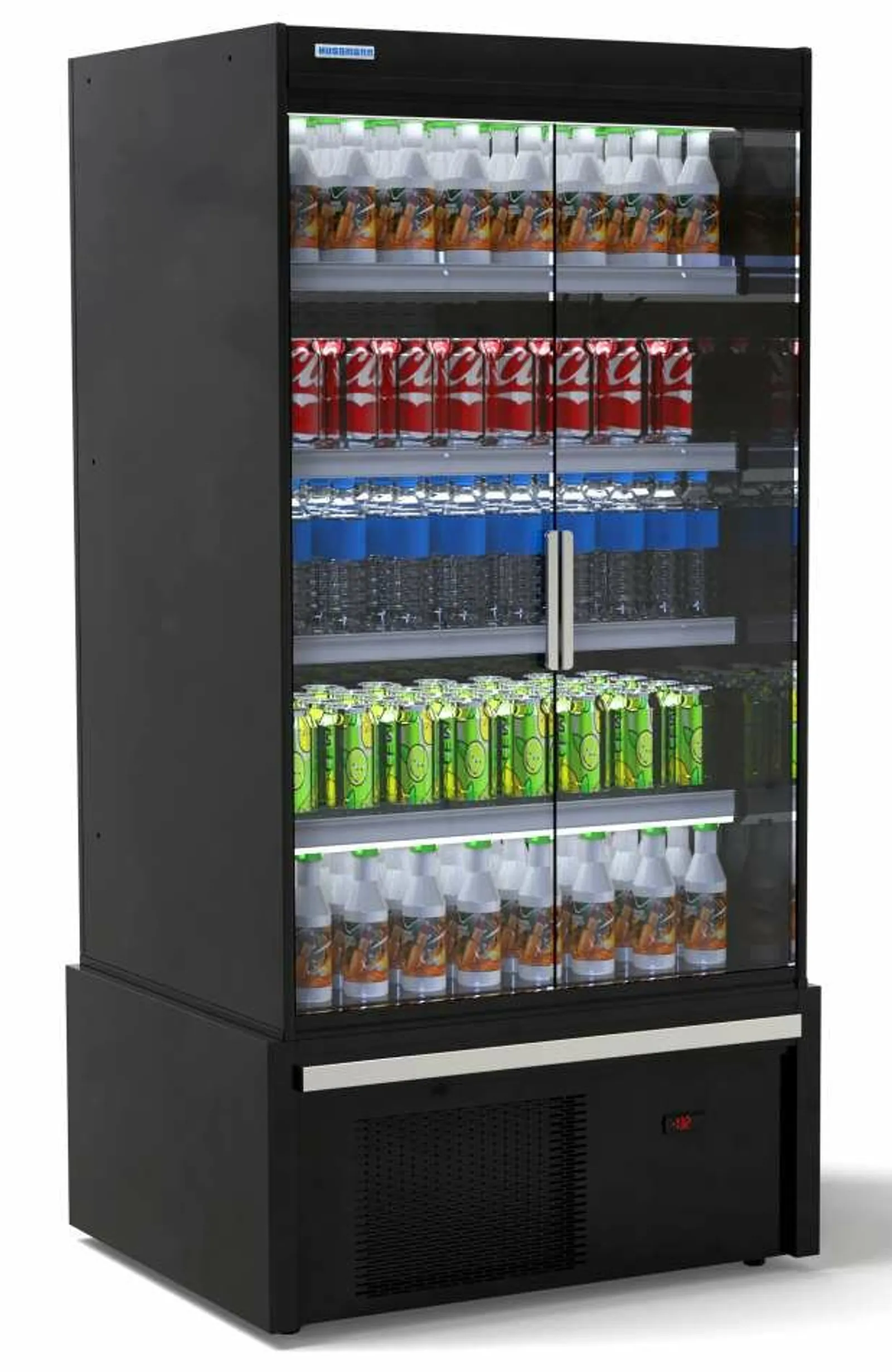 Hussmann H1TMDS-10 - Self Contained Multideck Glass Door Chiller (2)