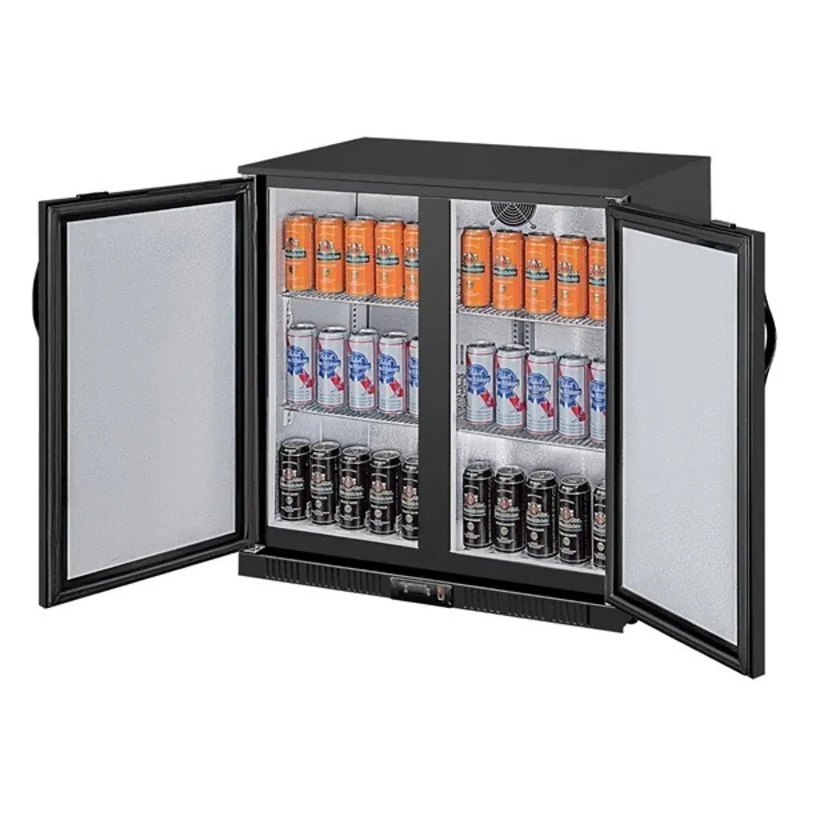 Polar GL016-A - G-Series Back Bar Cooler with Solid Doors 208Ltr
