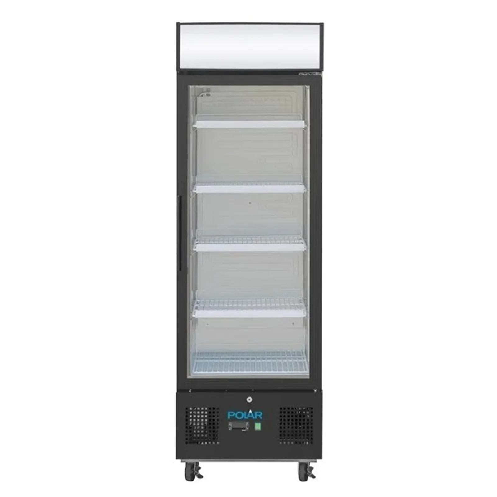 Polar GH426-A - G-Series Upright Display Fridge 218Ltr Black