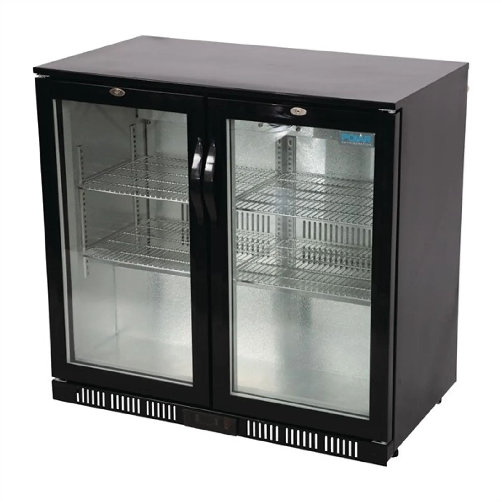 Polar GL012-A - G-Series Back Bar Cooler with Hinged Doors 198Ltr