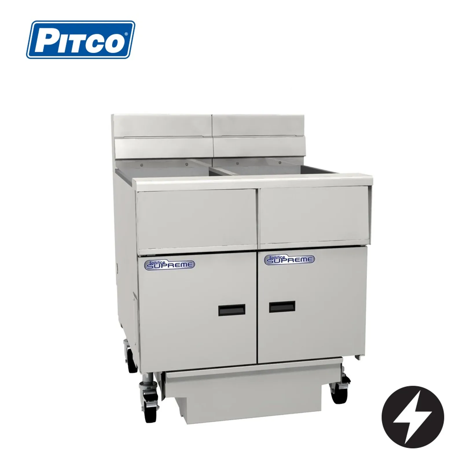 Pitco SE14-2/FD - Solstice 2 Bank Fryer, Electric