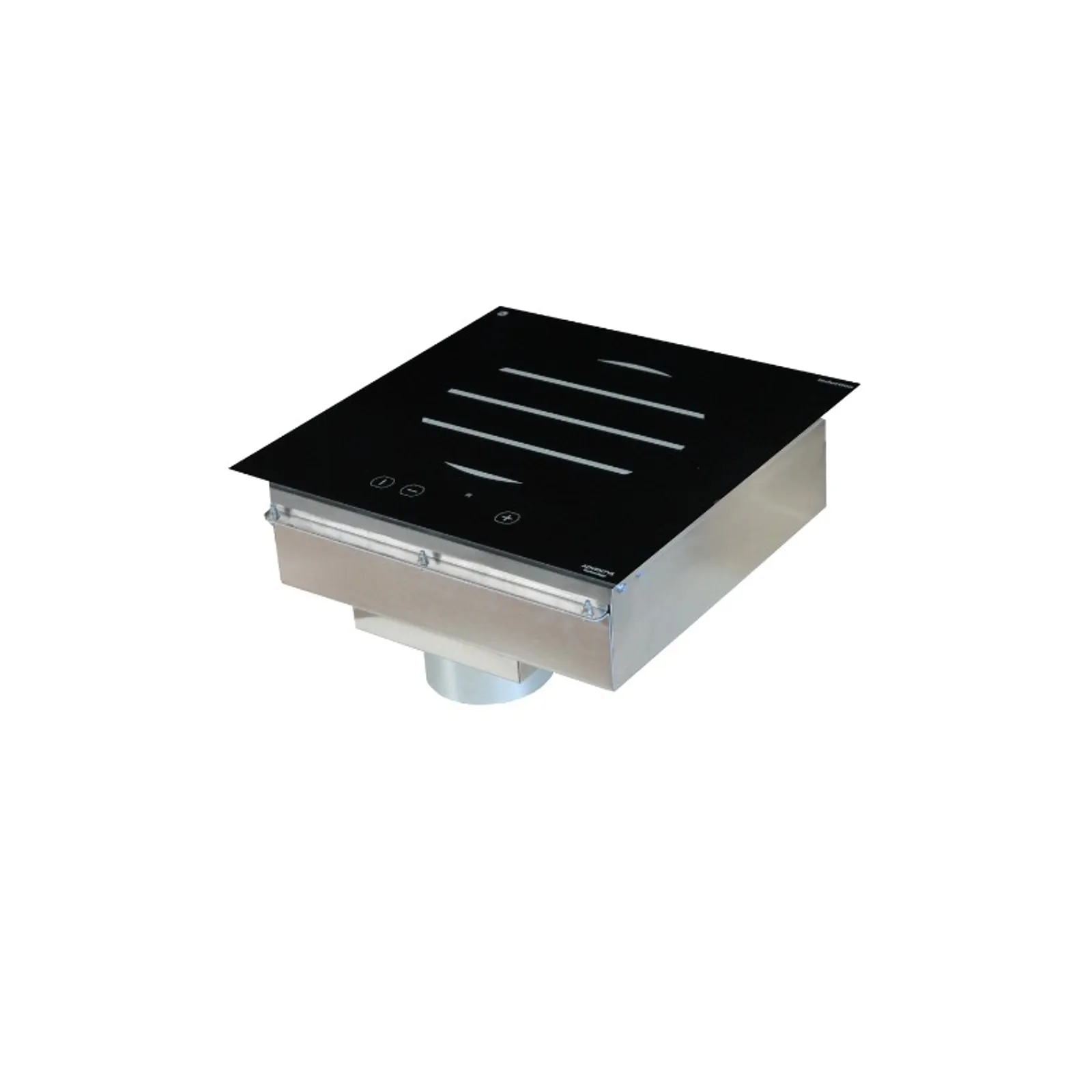 Adventys Pro GL650FL - 1 Zone Flushed Buffet Induction Integrated Control Panel