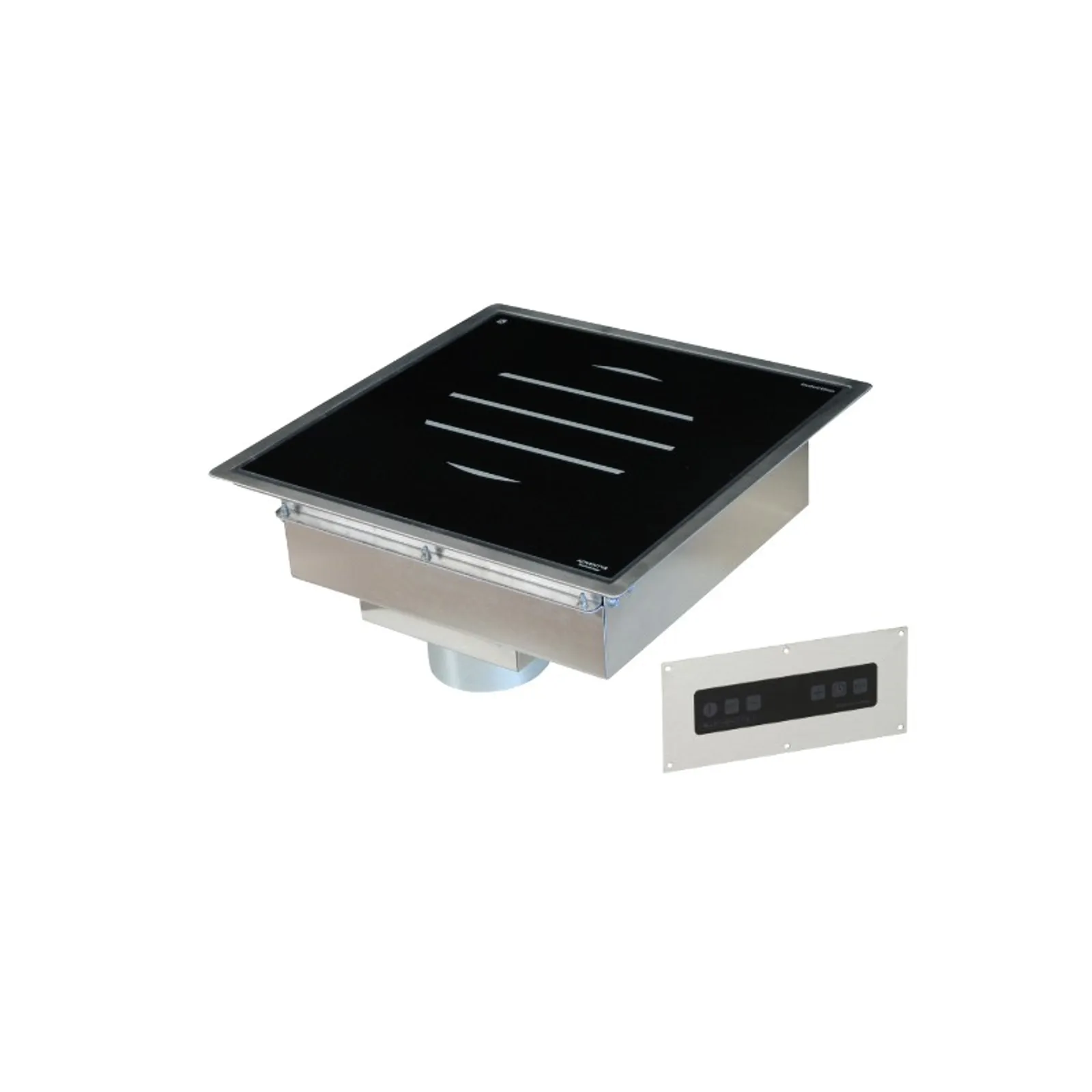 Adventys Pro GL3000DIR - Induction Drop in Geoline 1-Zone Remote Controls