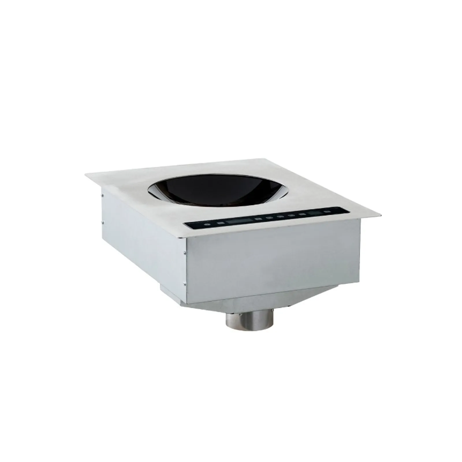 Adventys Pro DTWIC6000 - Wok Induction Tabletop Built-In 3-Phase