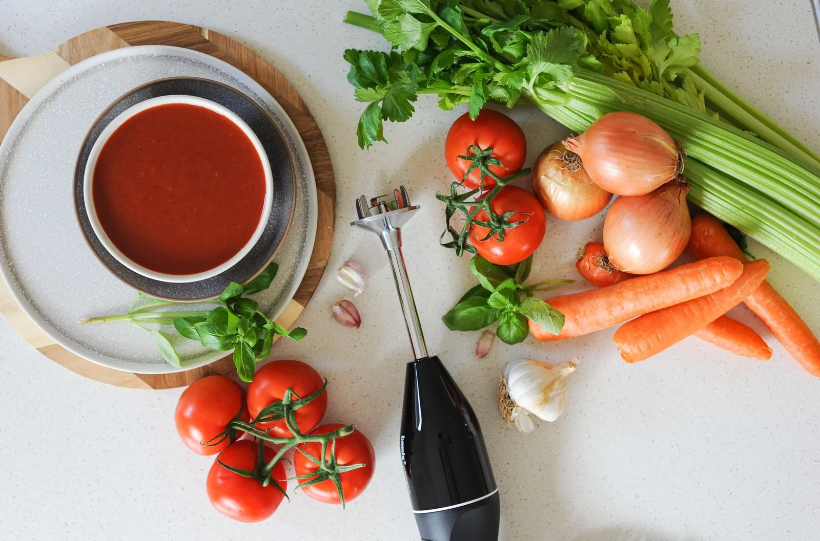 Bamix 76013 - Classic Immersion Blender 140W Black