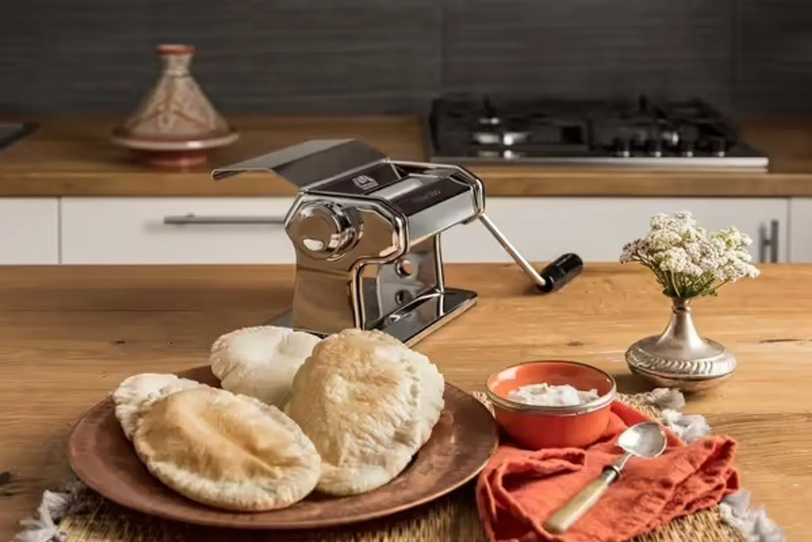 Marcato 2700 - Atlas Pasta Machine - Silver