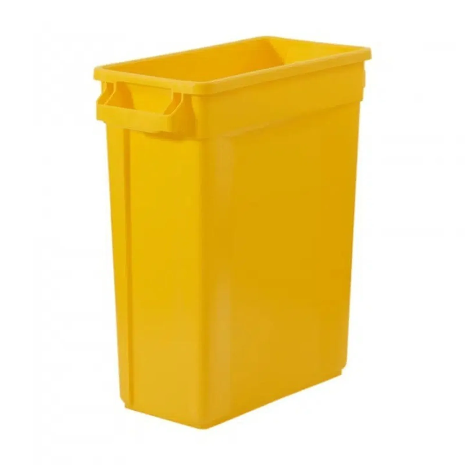 KH TRUST Commercial 17865 - Slim Bin 87lt Yellow