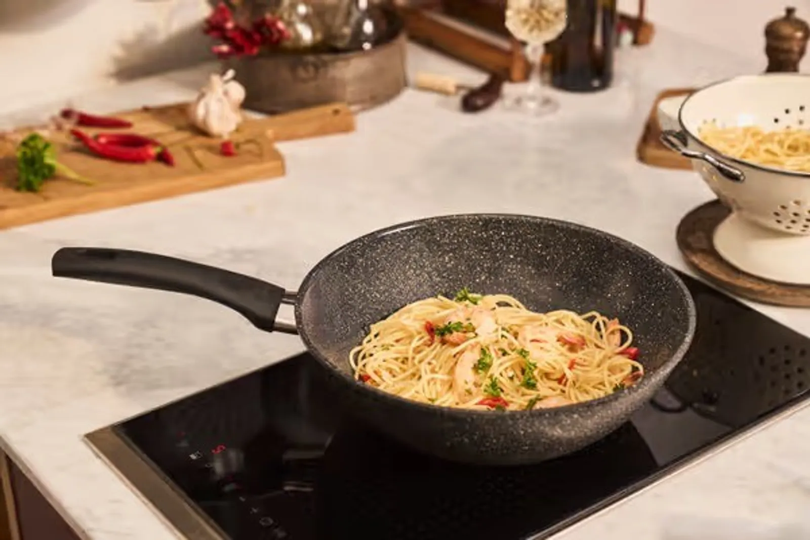 Ballarini Vipiteno Wok 28cm Ceramic Ceraforce Coating