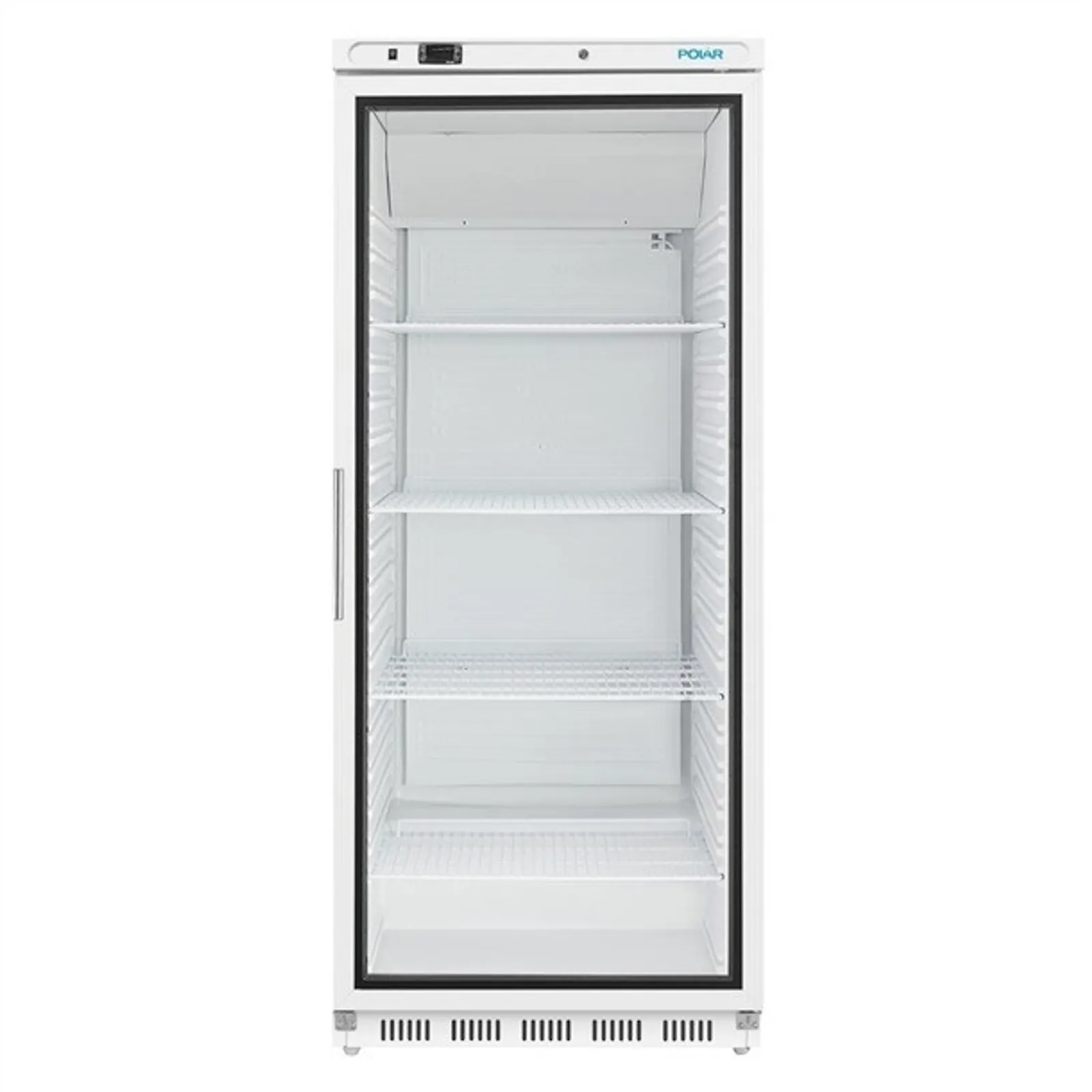 Polar CZ787-A - Upright Display Fridge 600Ltr White
