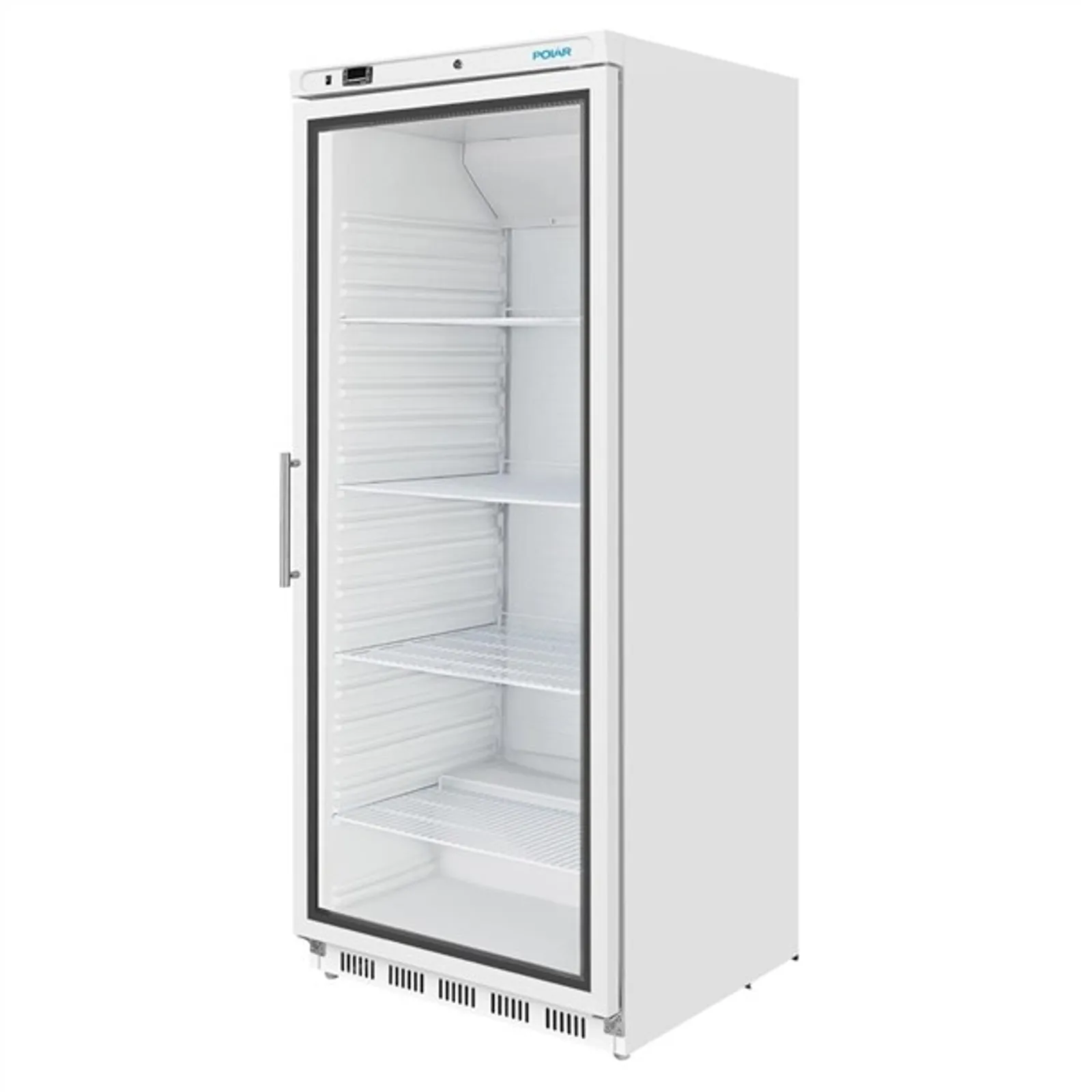 Polar CZ787-A - Upright Display Fridge 600Ltr White