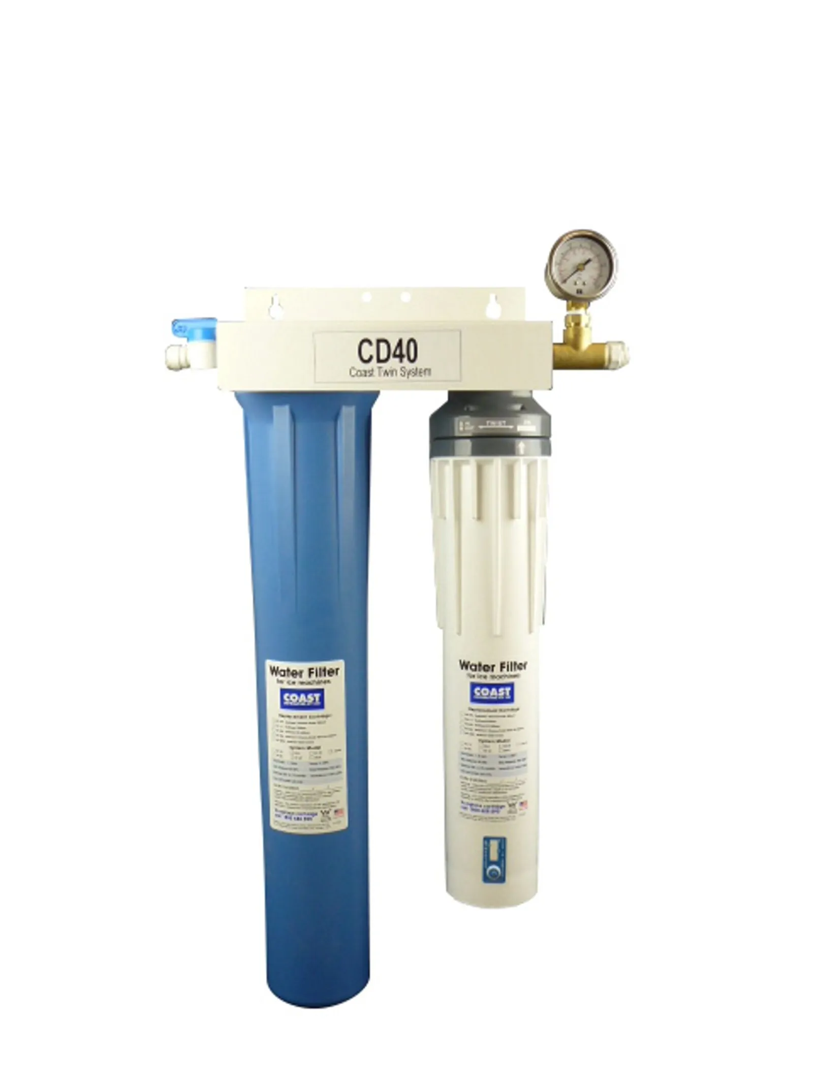 Coast CD40B - Water Filter Twin System