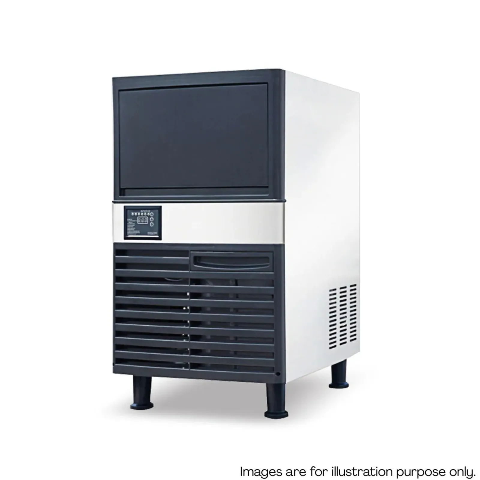 AG Equipment ICE36 - Undercounter Ice Machine/Maker Cube Ice - 36Kg/24Hr