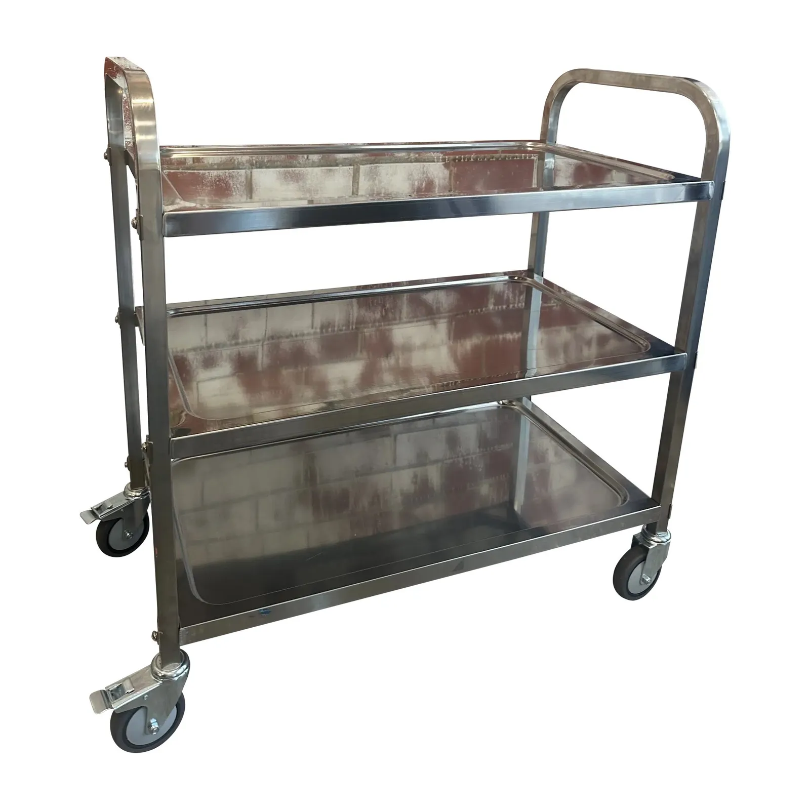 KH Classik Chef TROSS1 - Stainless Steel 3 Tier Trolley Small