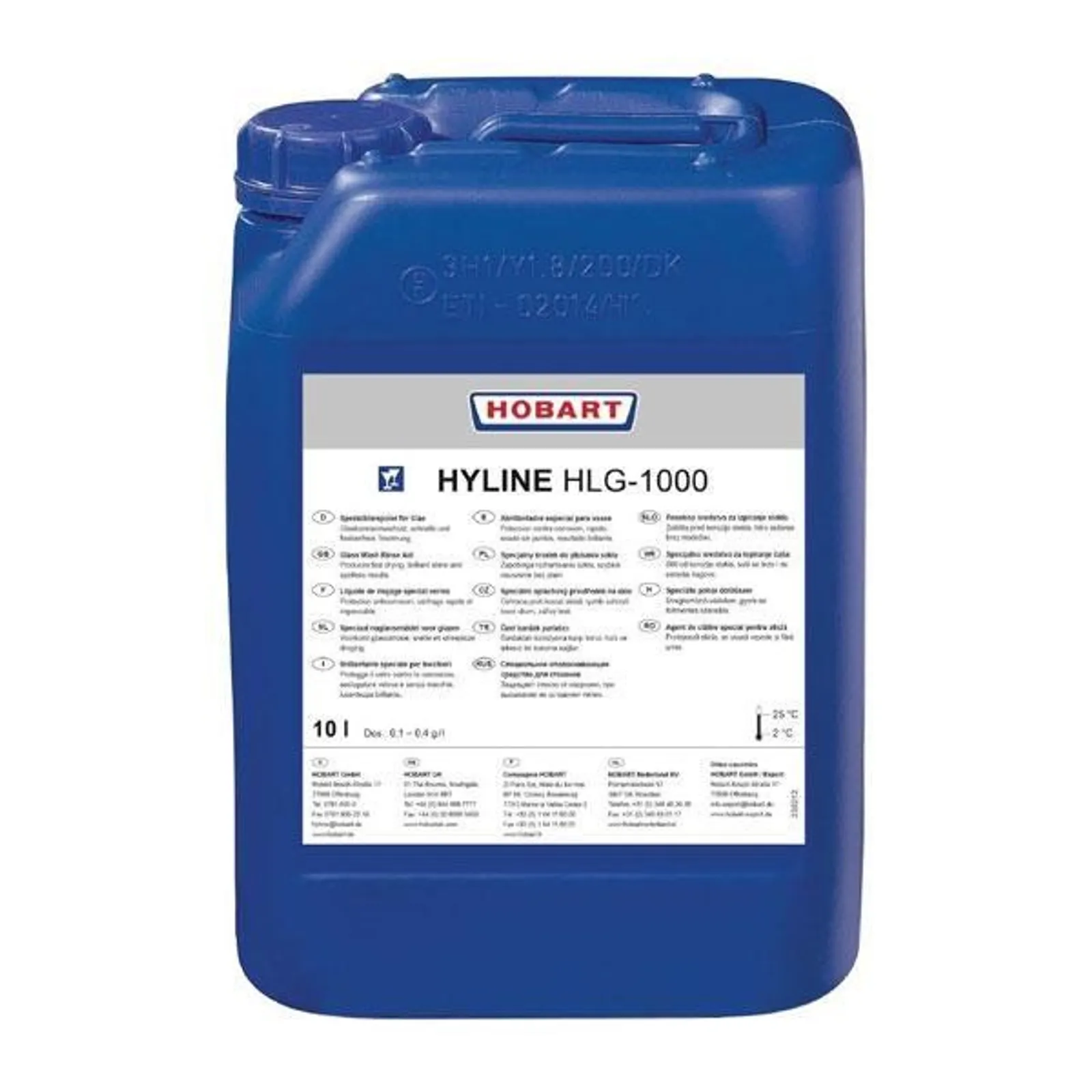 Hobart HLG-10005L - Rinse-Aid Hyline 5L