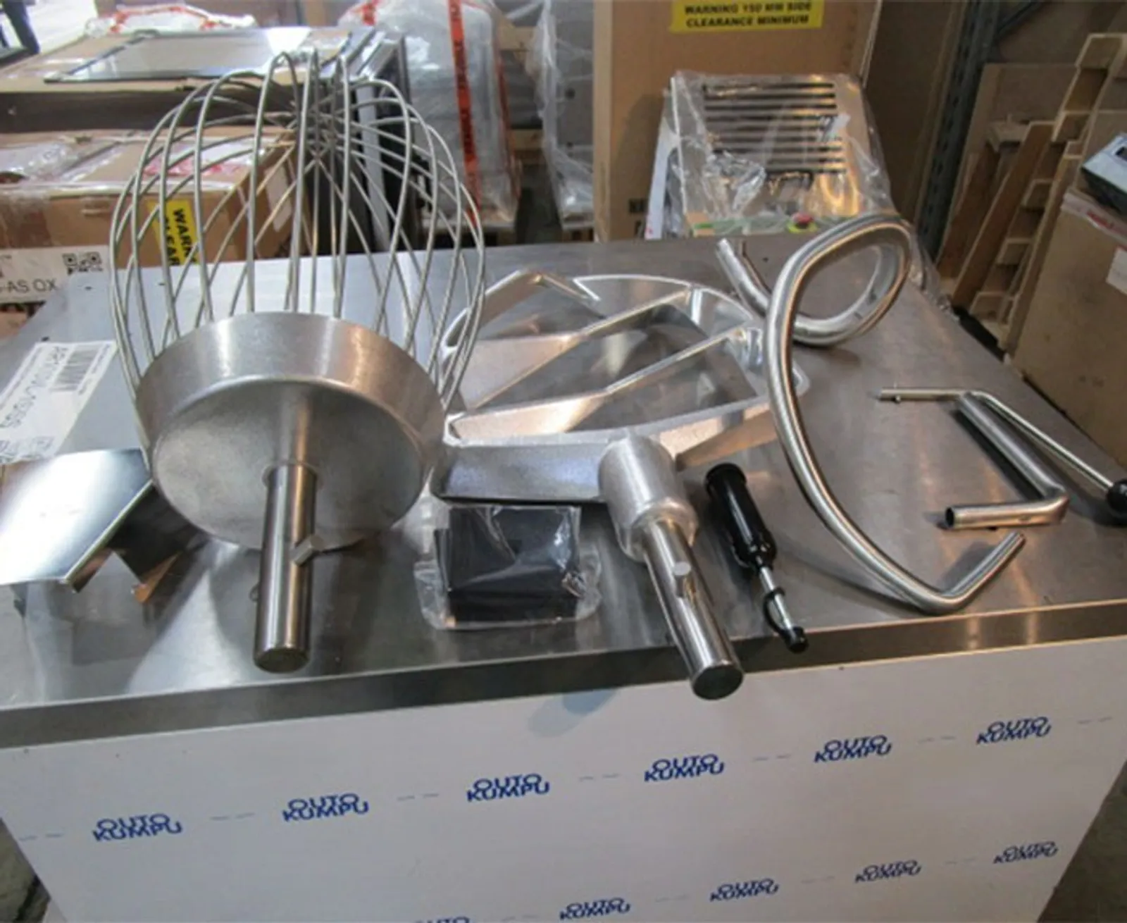 Varimixer Bear 100 Liter - AR100VL - 1S/SS Dimensions Planetary Mixer - Clearance