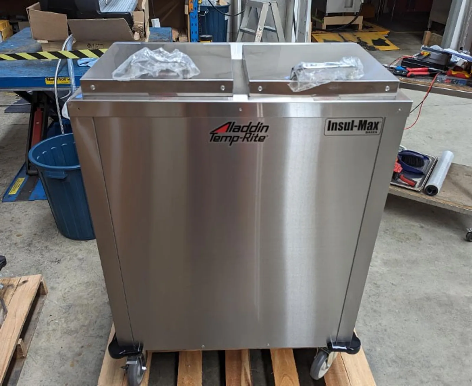 Aladdin Temp-Rite IMX200E - Insulmax Base Heater - 2 well - Clearance (2)