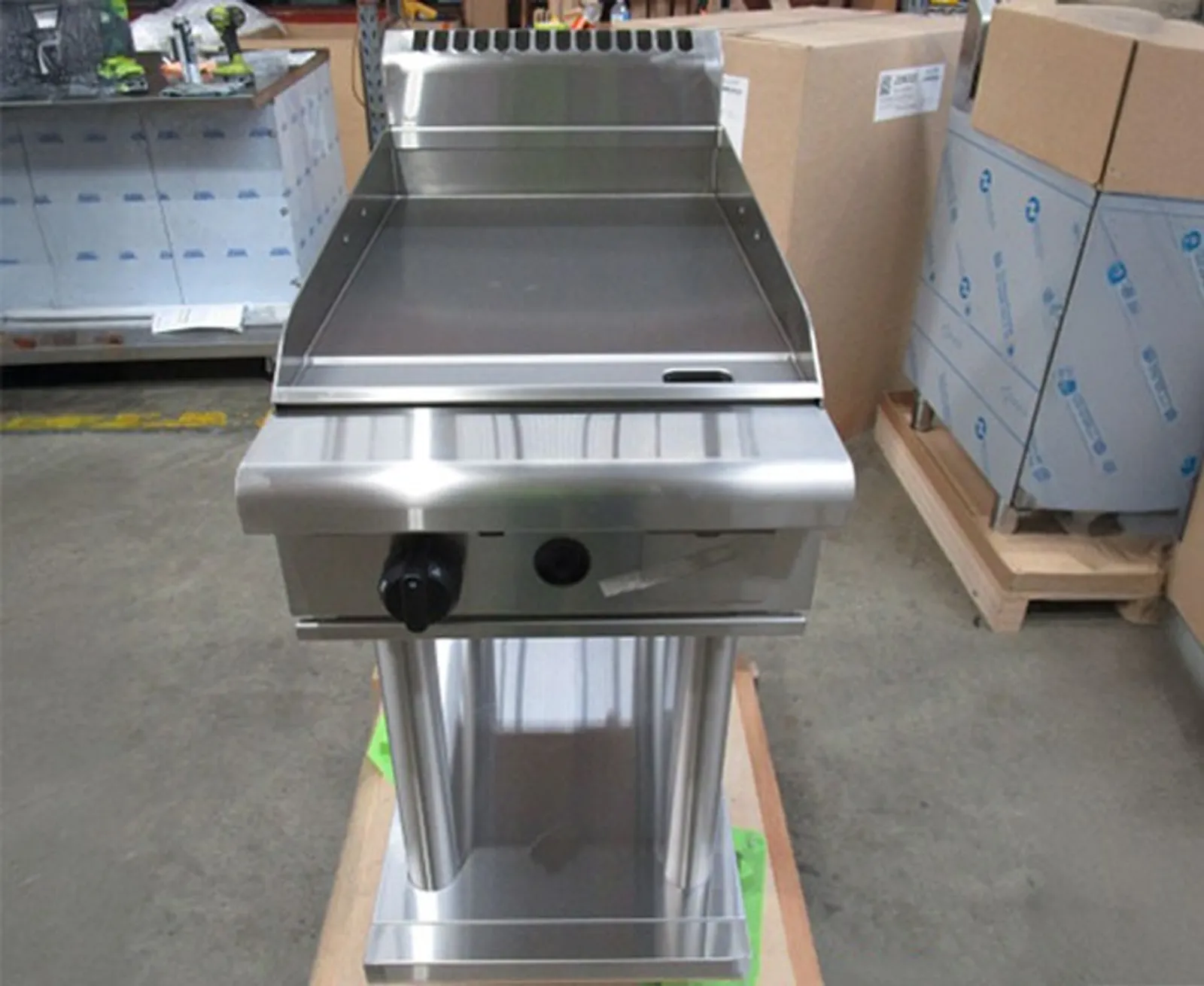 Waldorf 800 Series GP8450G-LS - 450mm Gas Griddle - Leg Stand - Clearance