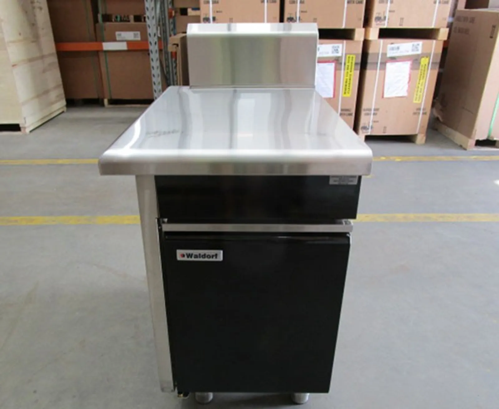 Waldorf Bold BTB8550-CD-LH - 550mm Bench Top - Cabinet Base With Fixed Front Panel - Clearance