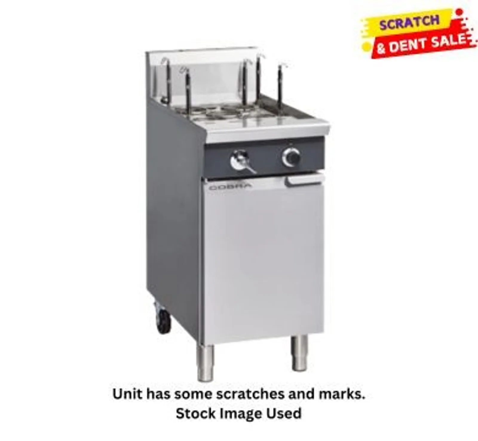 Cobra CN4 - 450mm Gas Noodle Cooker - Clearance