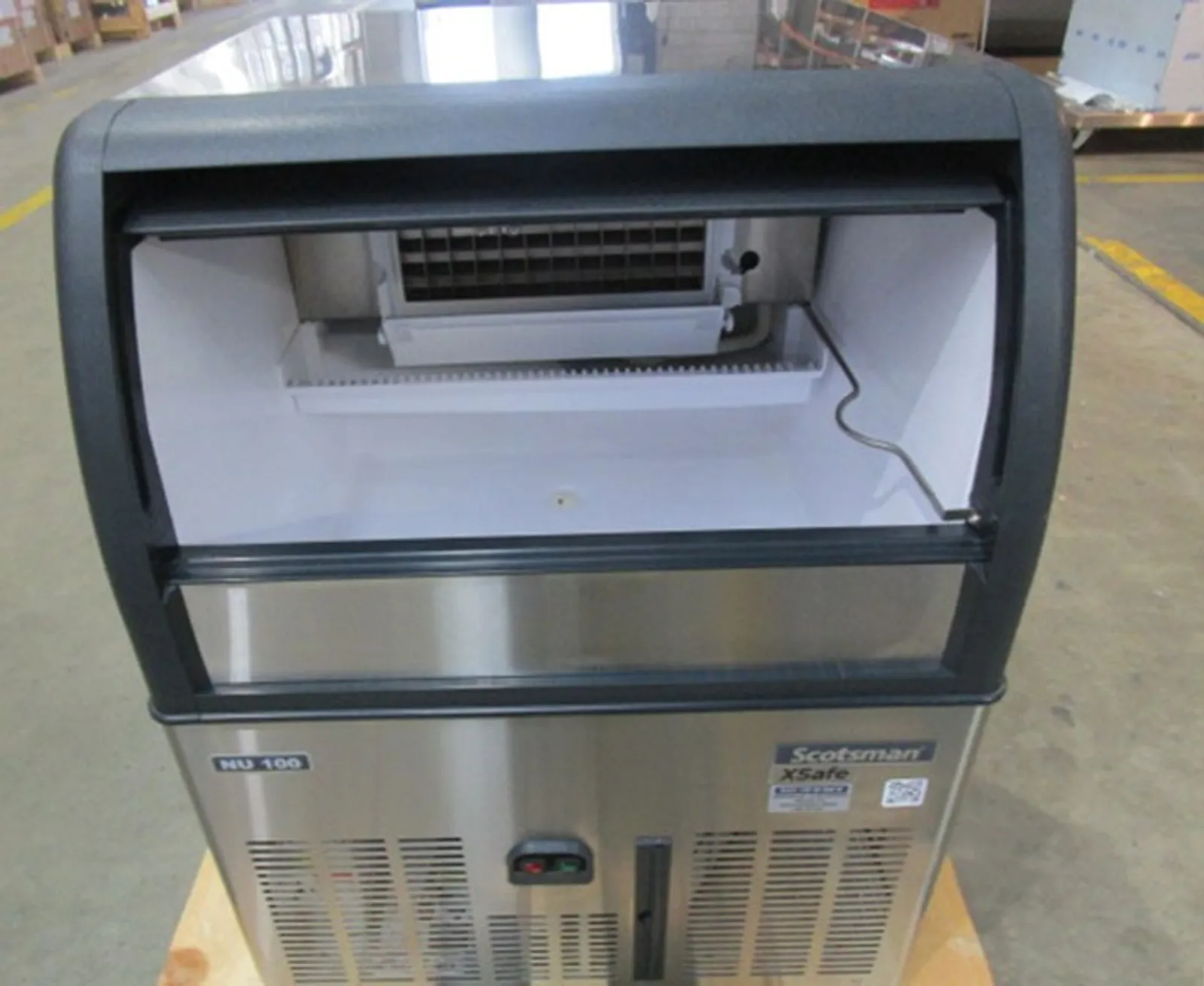 Scotsman NUH 100 AS OX - 45kg - XSafe Self Contained Dice Ice Maker - Clearance