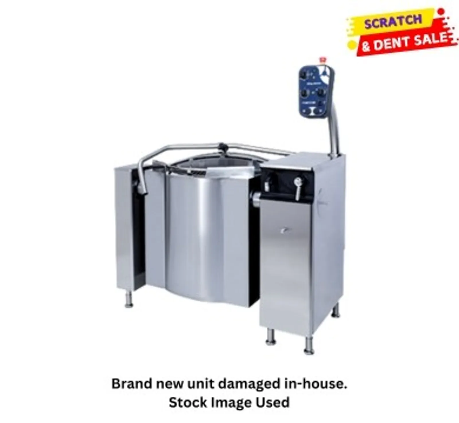Metos VIKING 4G MIX PAN 250E - 250 Litres Electric Bratt Pan with Mixer - Clearance (2)