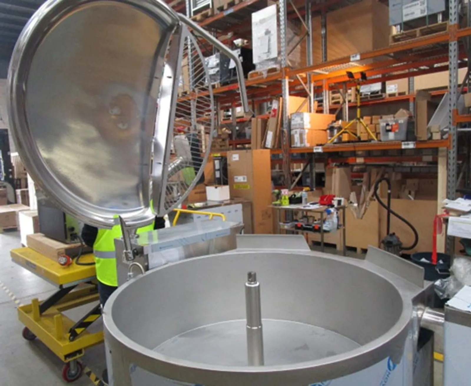 Metos VIKING 4G MIX PAN 250E - 250 Litres Electric Bratt Pan with Mixer - Clearance (2)