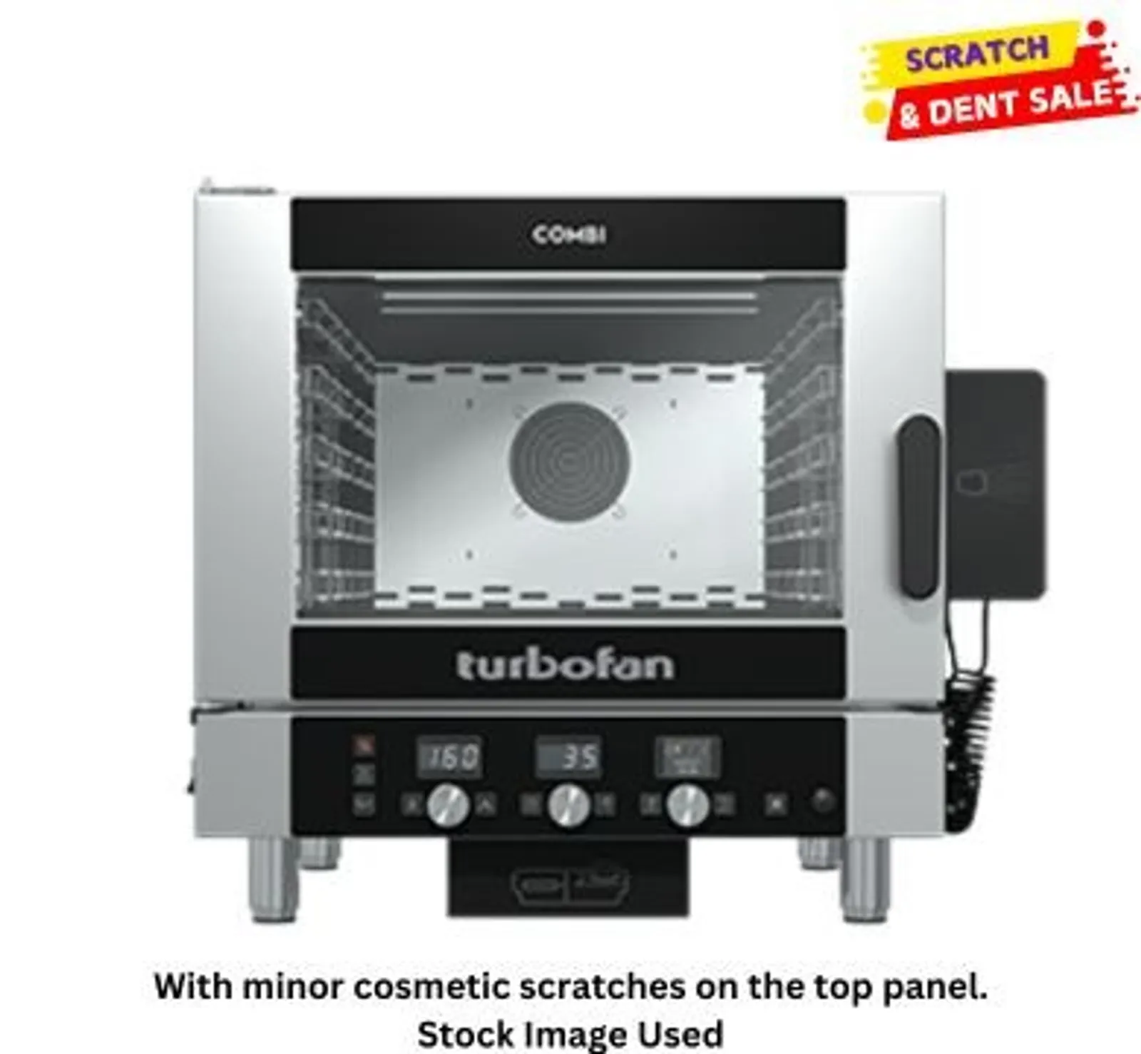 Turbofan EC40D5 - Full Size 5 Tray Digital / Electric Combi Oven - Clearance (2)