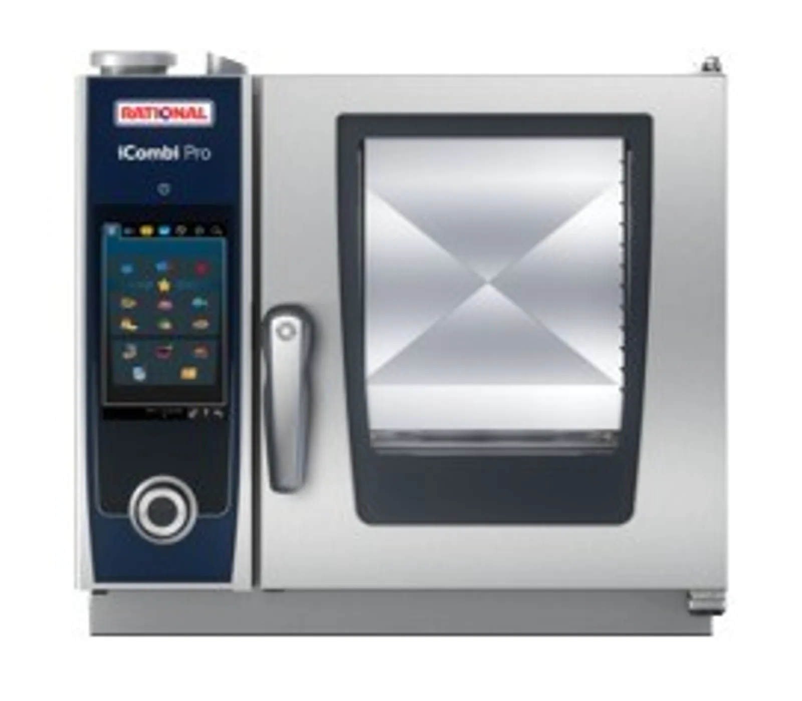 Rational Duo iCombi Pro XS 6-2/3 GN Electric Combi Oven on 6-2/1 GN Electric Combi Oven