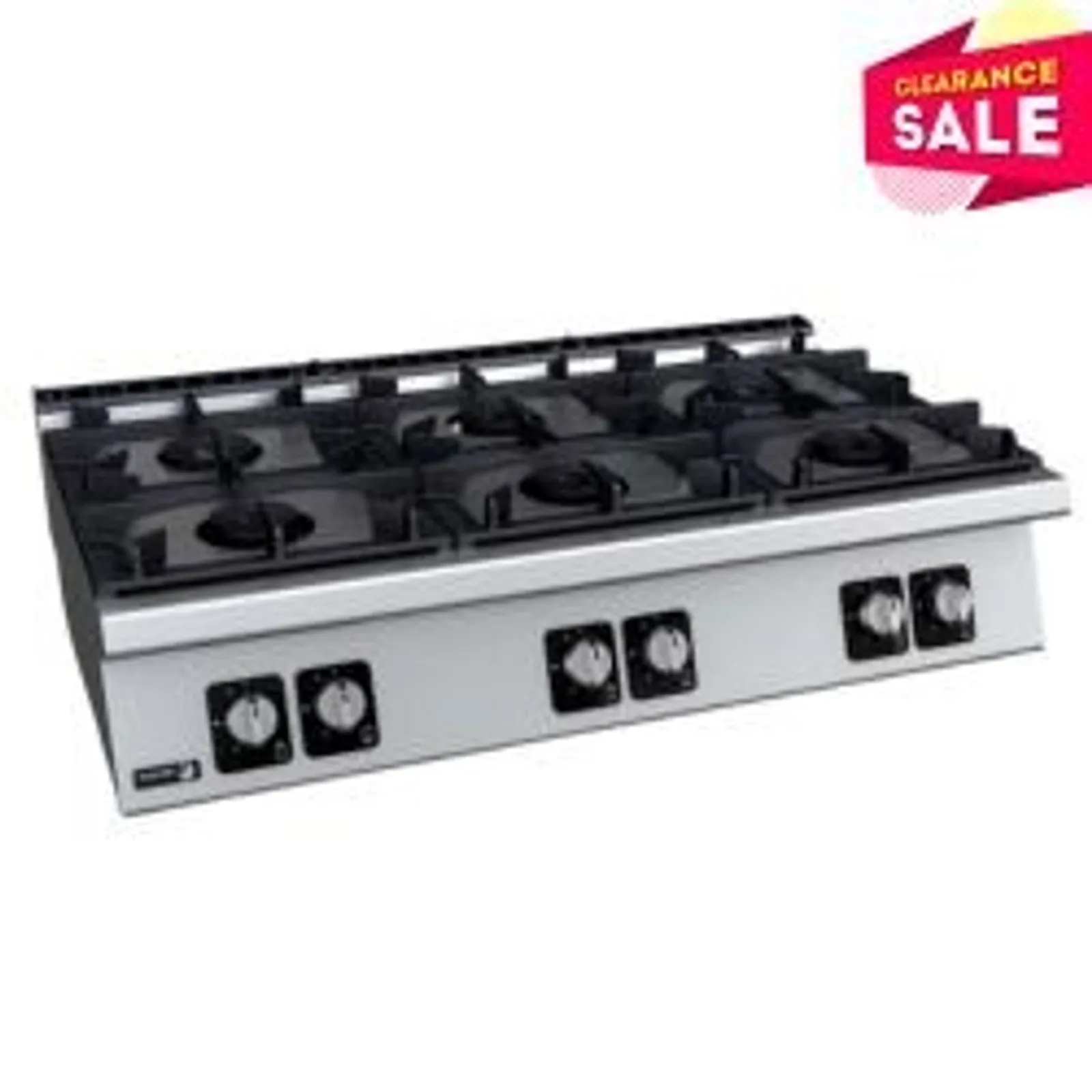 Fagor Professional C-G760H - Kore 700 Series Bench Top 6 Gas Burners - Clearance