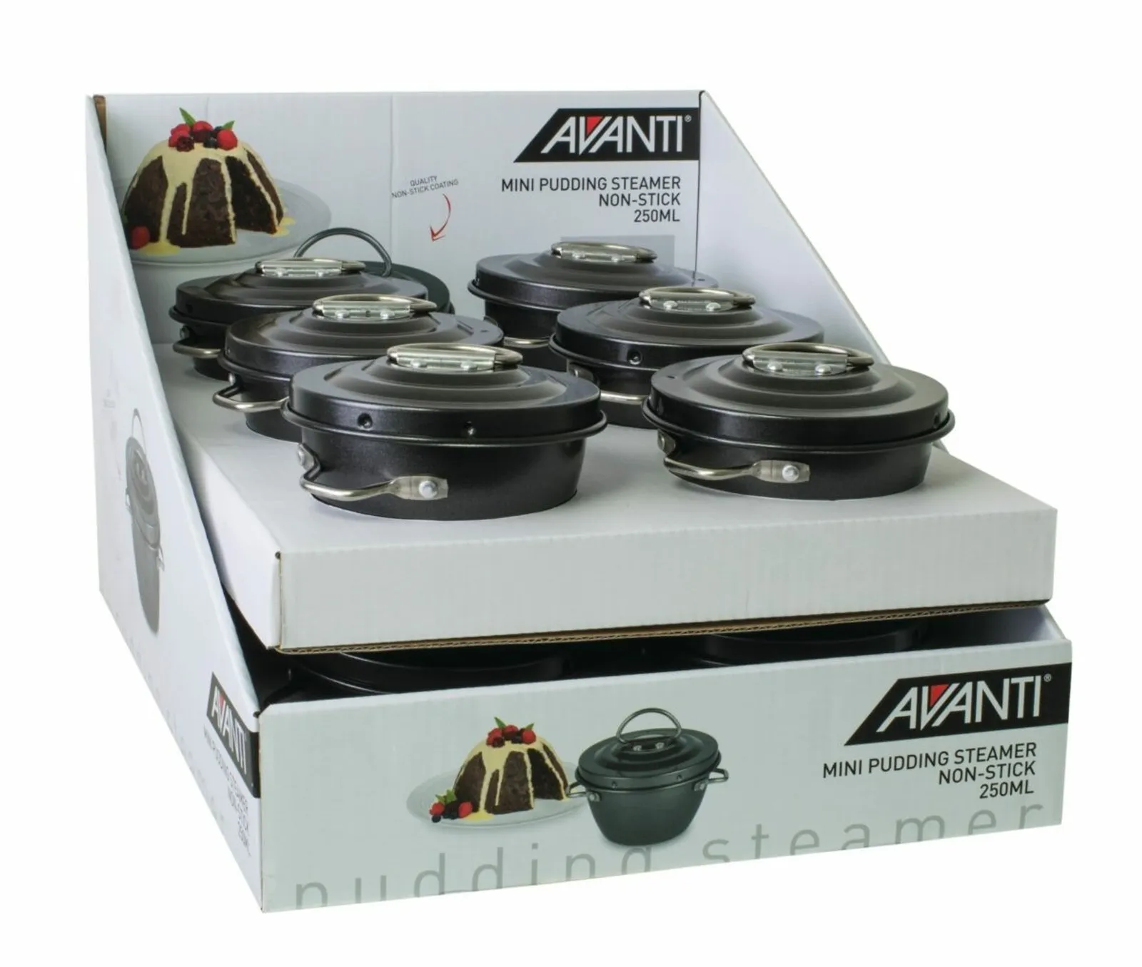 Avanti 15858 - Mini Non Stick Pudding Steamer 250ml