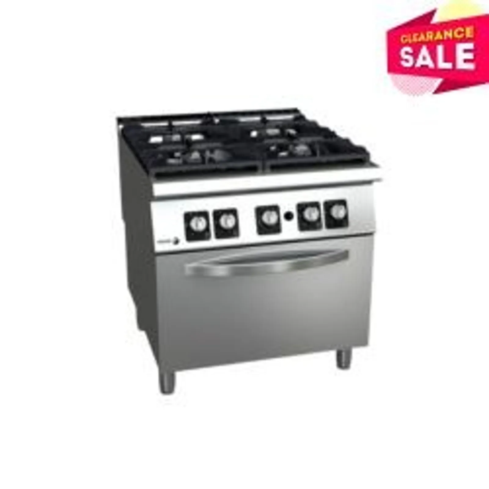 Fagor Professional C-G941H - Kore 900 Series Gas 4 Burner with Gas Oven - Clearance