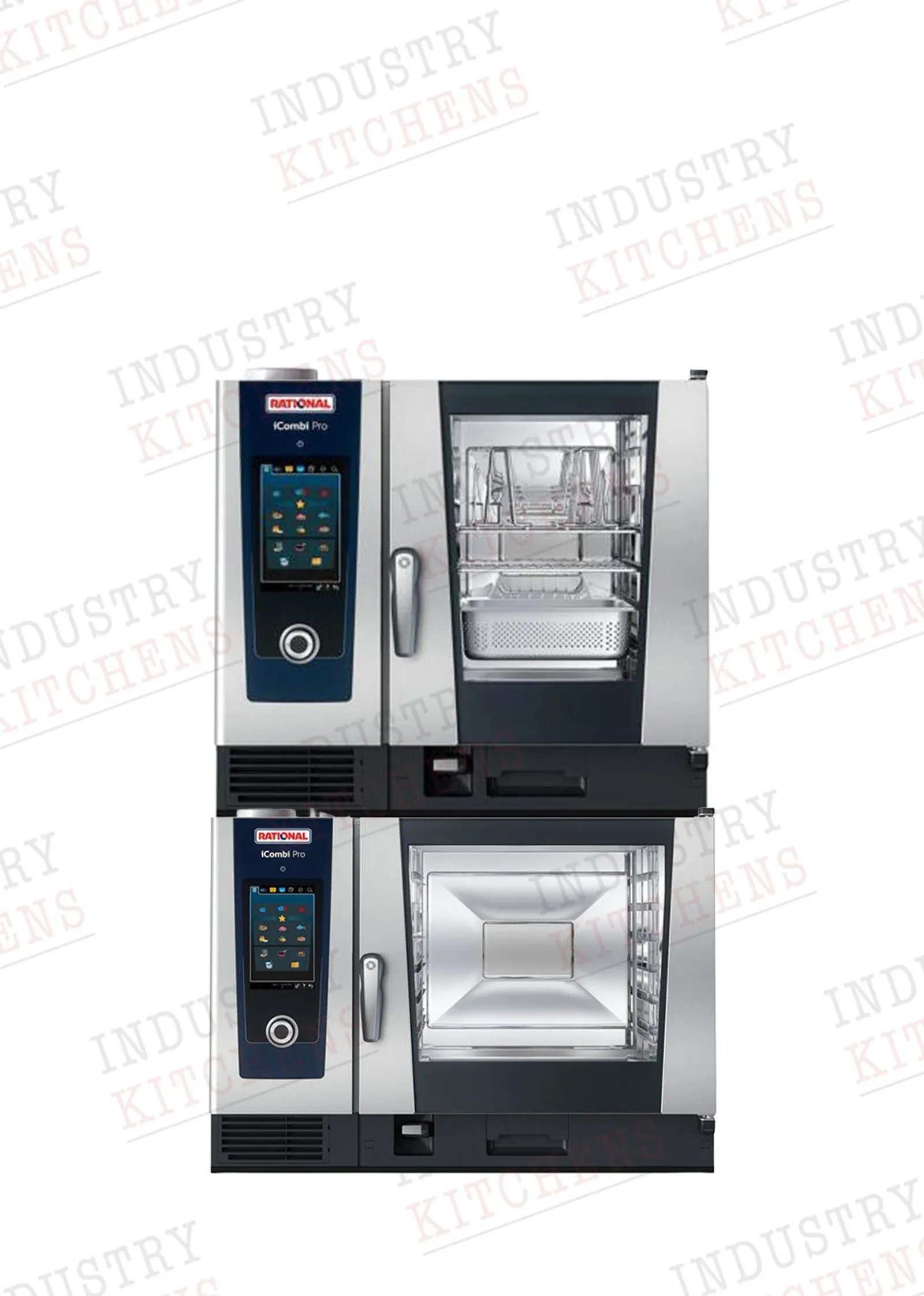 Rational Duo iCombi Pro 6-1/1 GN Electric Combi Oven on 6-2/1 GN Electric Combi Oven