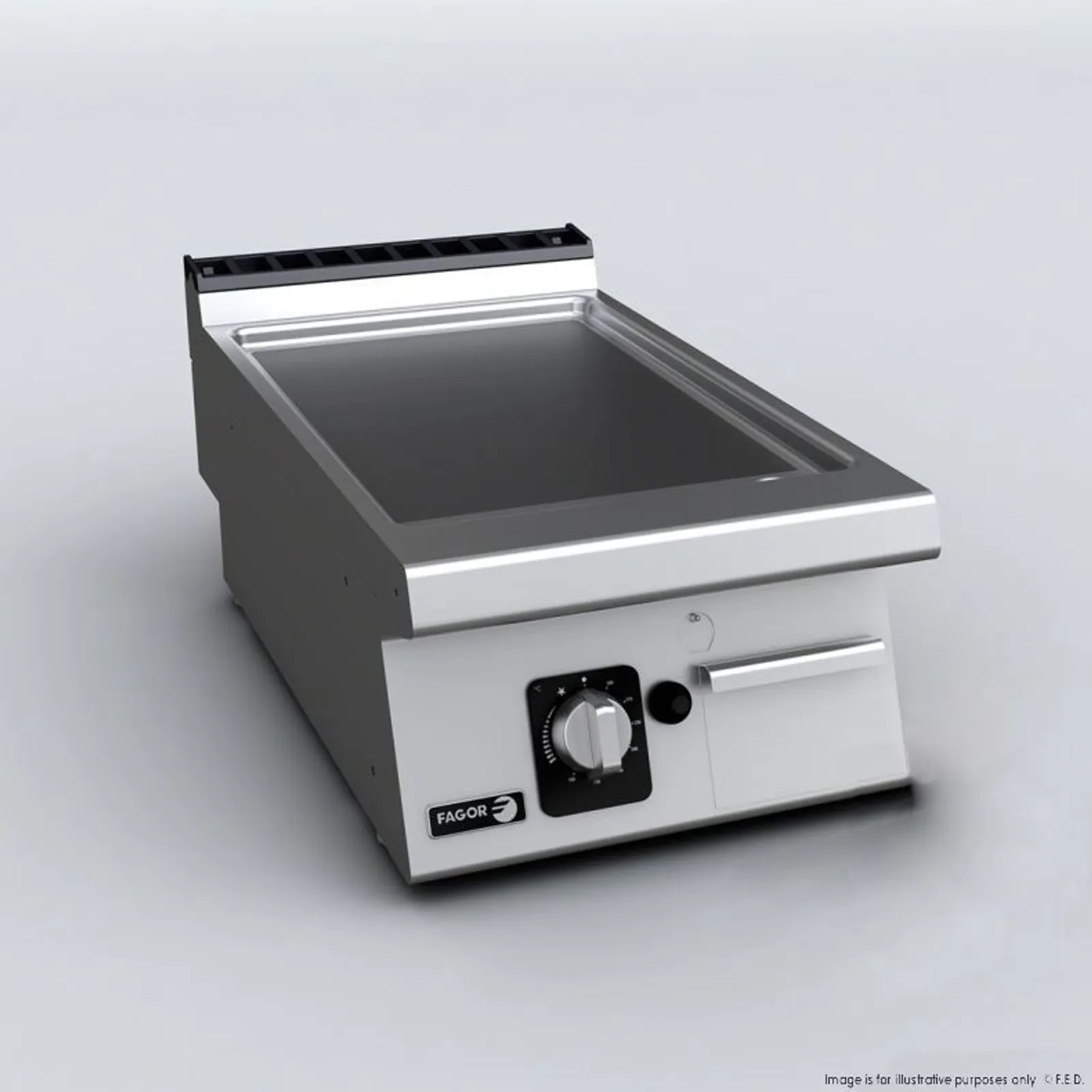 Fagor Professional FT-G705CL - Kore 700 Bench Top Chrome Gas Griddle - Clearance