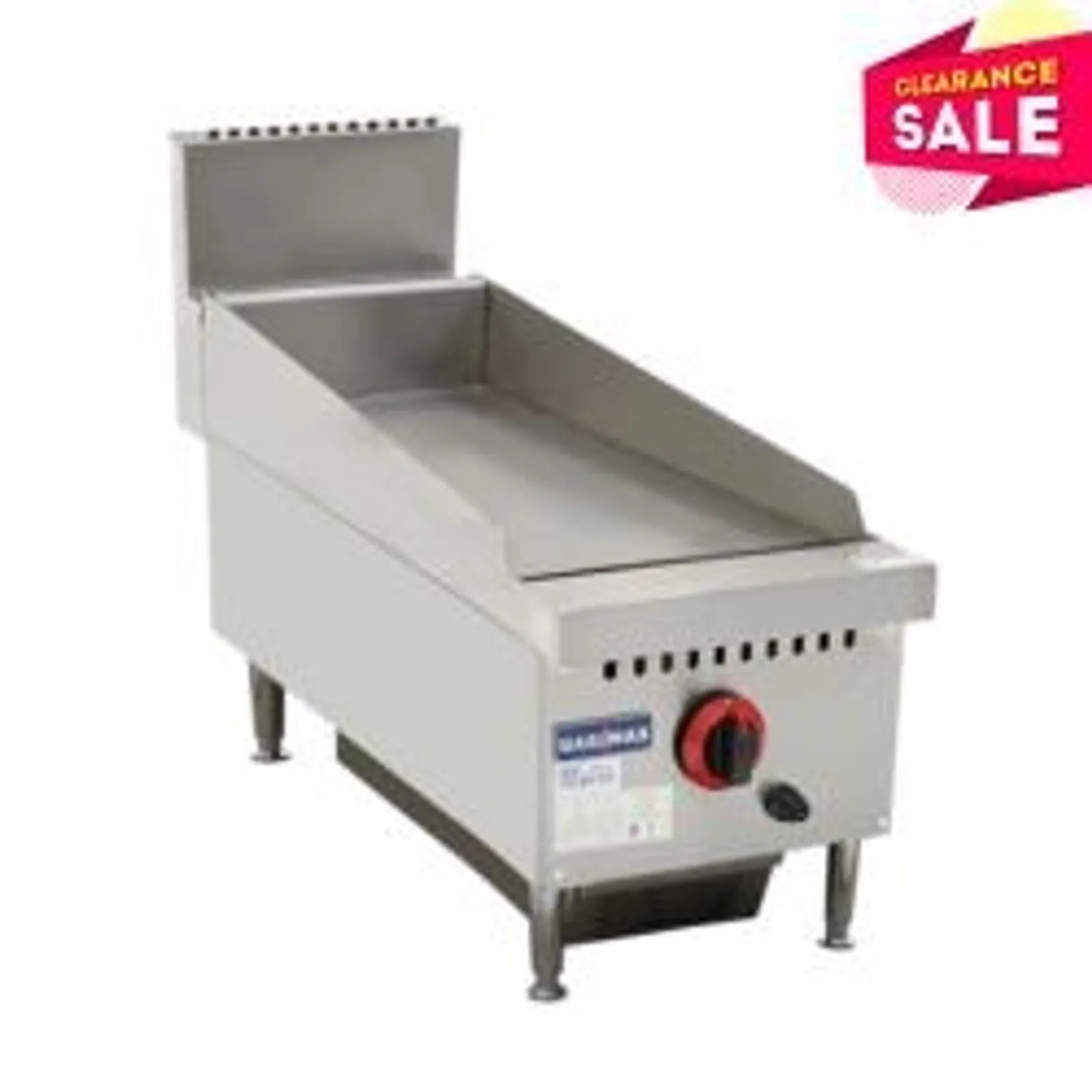 Gasmax GG-12 - One Burner NG Griddle Top - Clearance