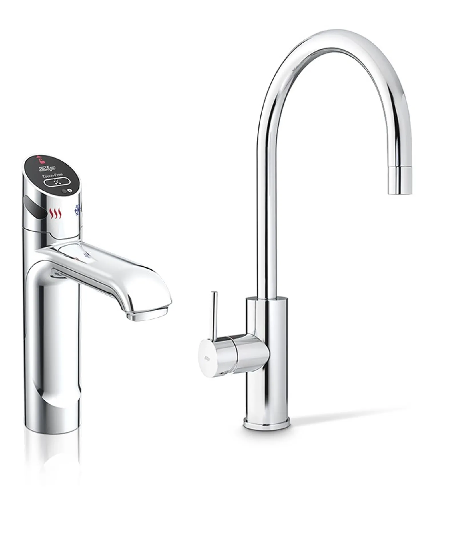 Zip Hydrotap H5W875Z00AU - 5-in-1 Touch-Free Wave tap with Arc Mixer Chrome - Boiling, Chilled, Sparkling