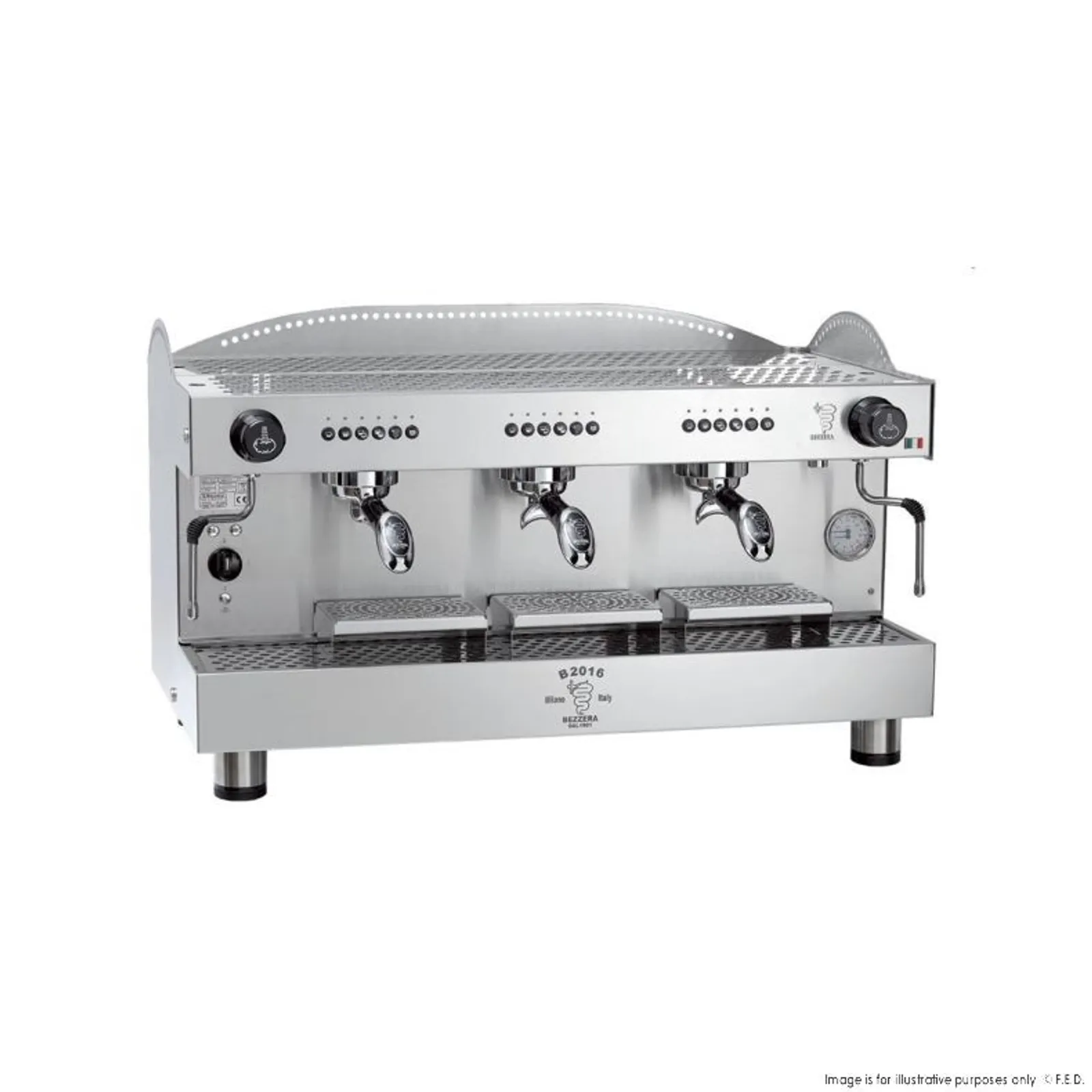 Bezzera BZB2016S3DE - Professional Espresso Machine - Clearance