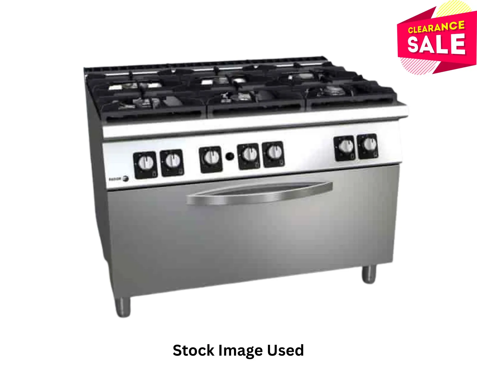 Fagor Professional C-G961OPH - Kore 900 Series Gas 6 Burner with Gas Oven - Clearance