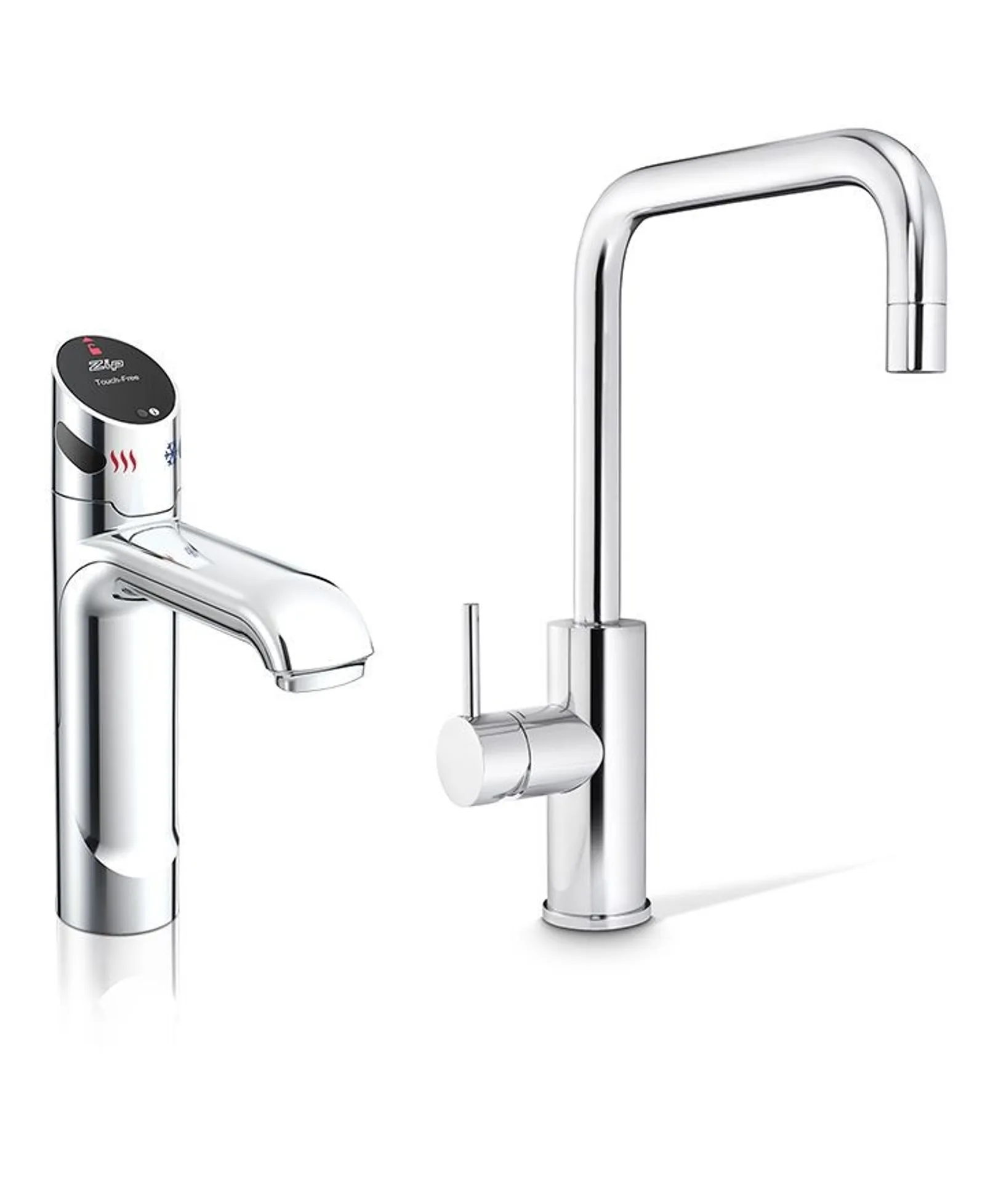 Zip Hydrotap H5W923Z00AU - 4-in-1 Touch-Free Wave tap with Cube Mixer Chrome - Boiling, Chilled