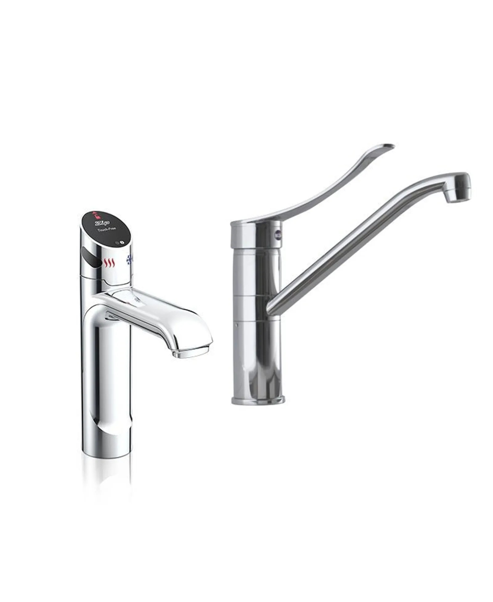 Zip Hydrotap H5WD24Z00AU - 4-in-1 Touch-Free Wave tap with Classic Accessible Mixer Chrome - Boiling, Chilled