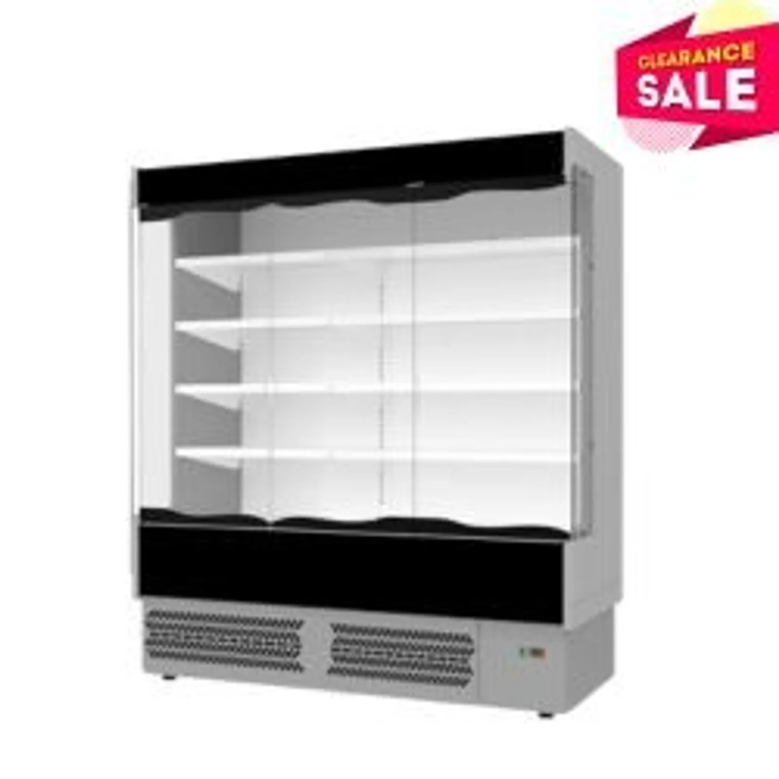 Tecnodom TDVB80-CA-187 - Vulcano Supermarket 3 Door Open Display - Clearance