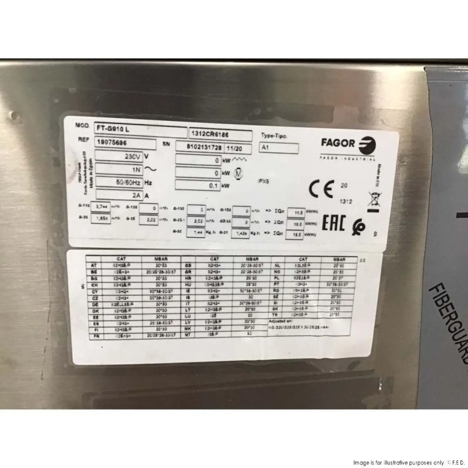 Fagor Professional FT-G910L - Kore 900 Series Gas Fry Top - 2NDs