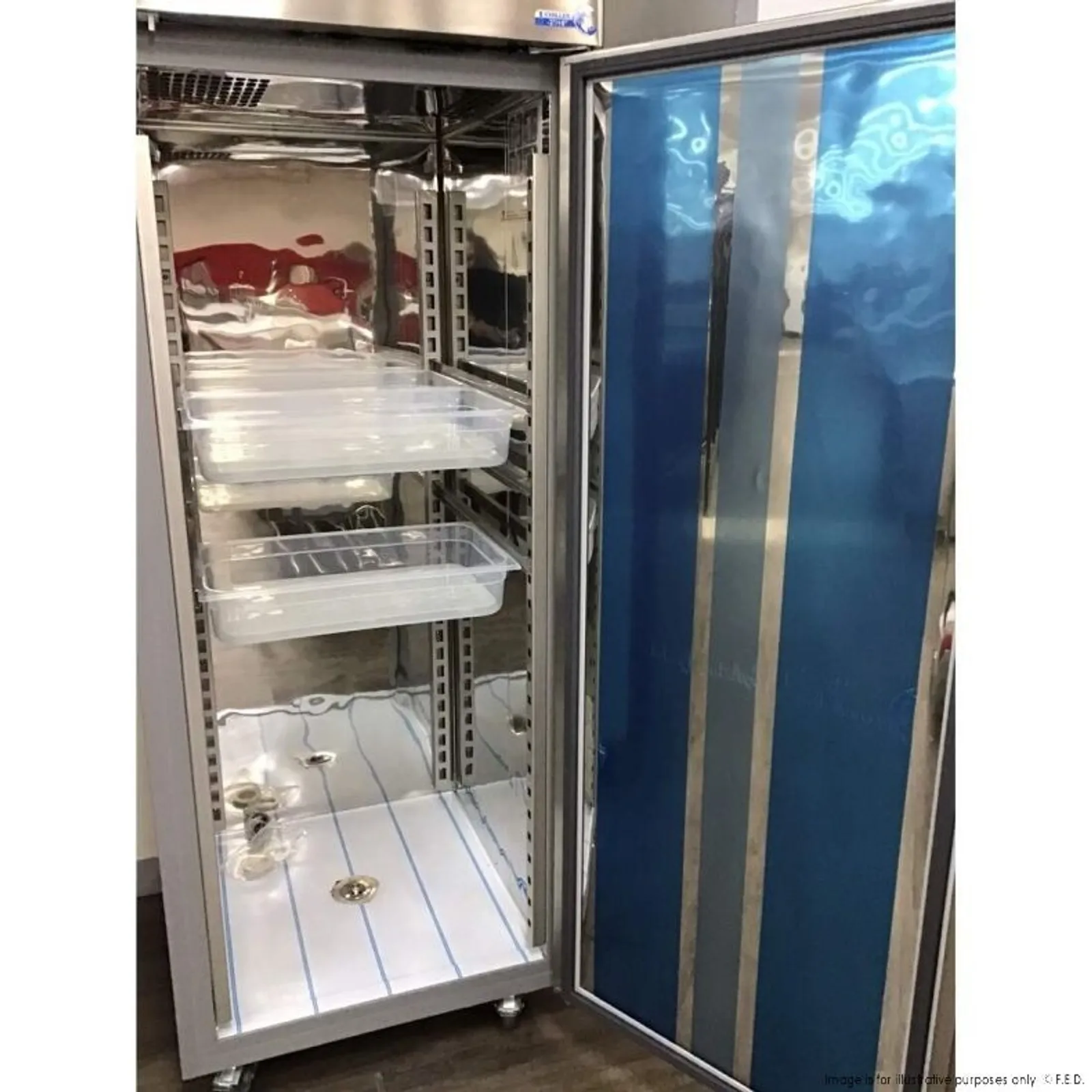 Italian Td700tnf - Cool Premium Seafood Chiller Cabinet - 2NDs