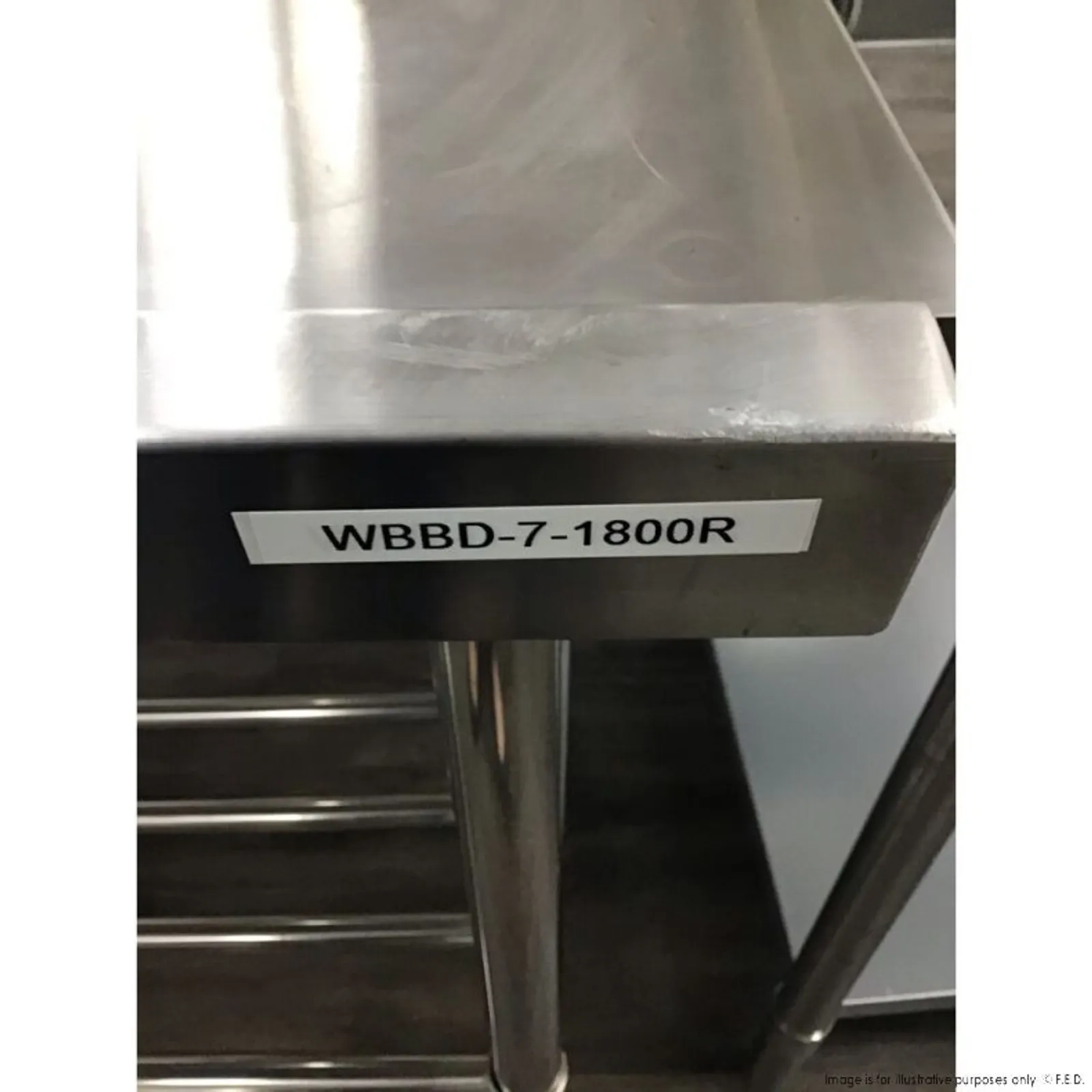 Modular Systems WBBD-7 - Right Dishwasher Outlet Bench - 2NDs