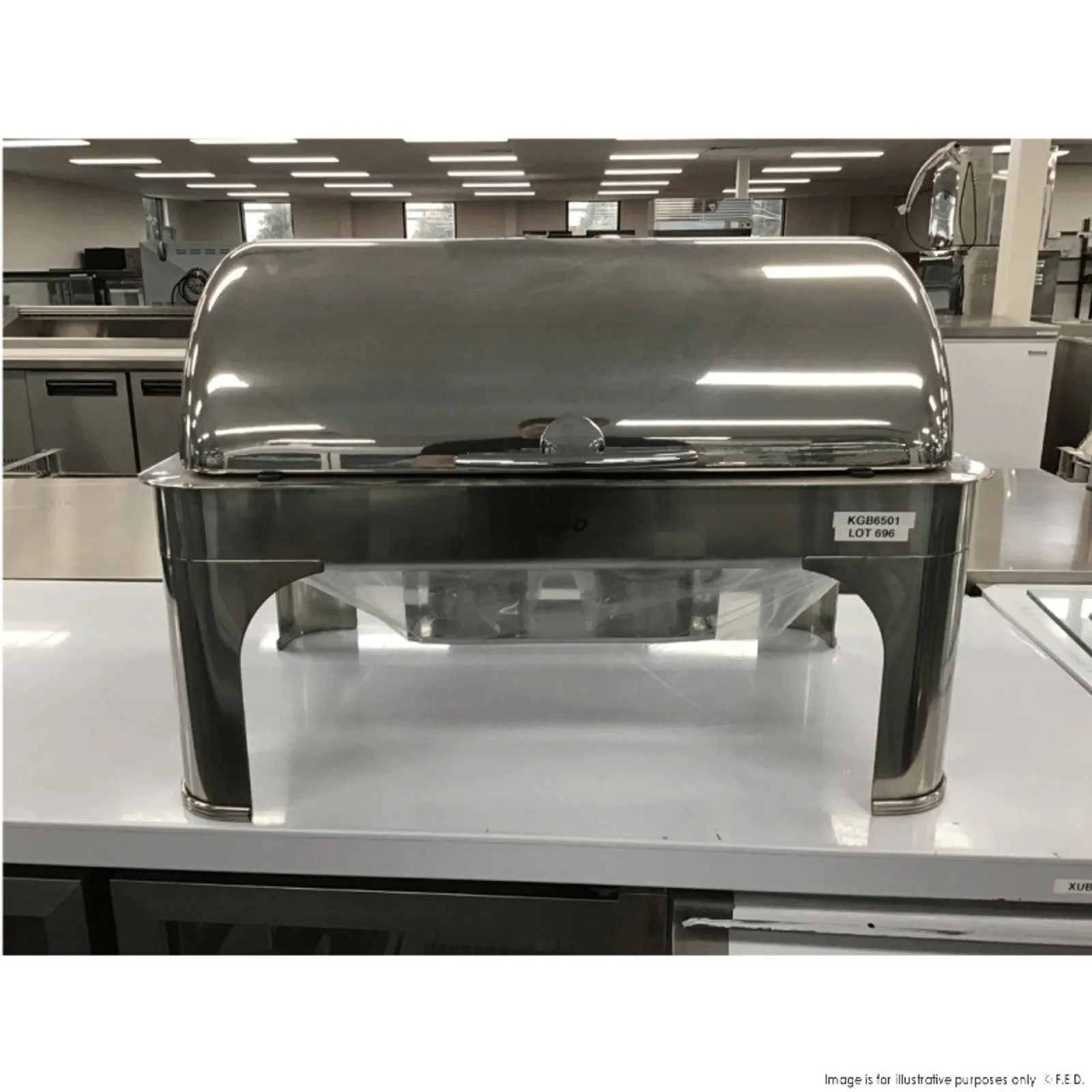 Kingo KGB6501- OBLONG CHAFING DISH with S/S legs - 2NDs