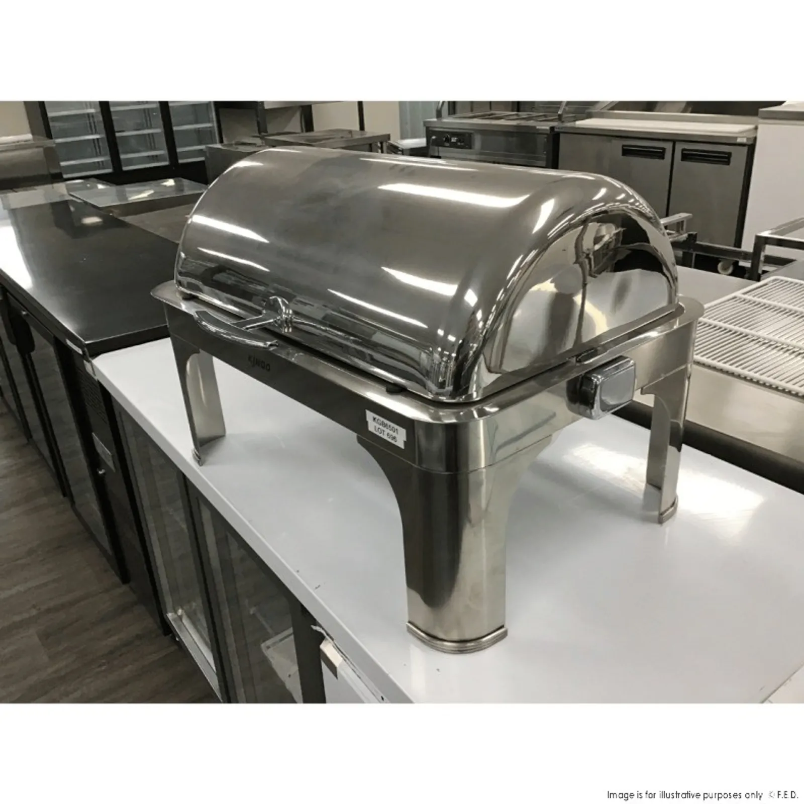 Kingo KGB6501- OBLONG CHAFING DISH with S/S legs - 2NDs