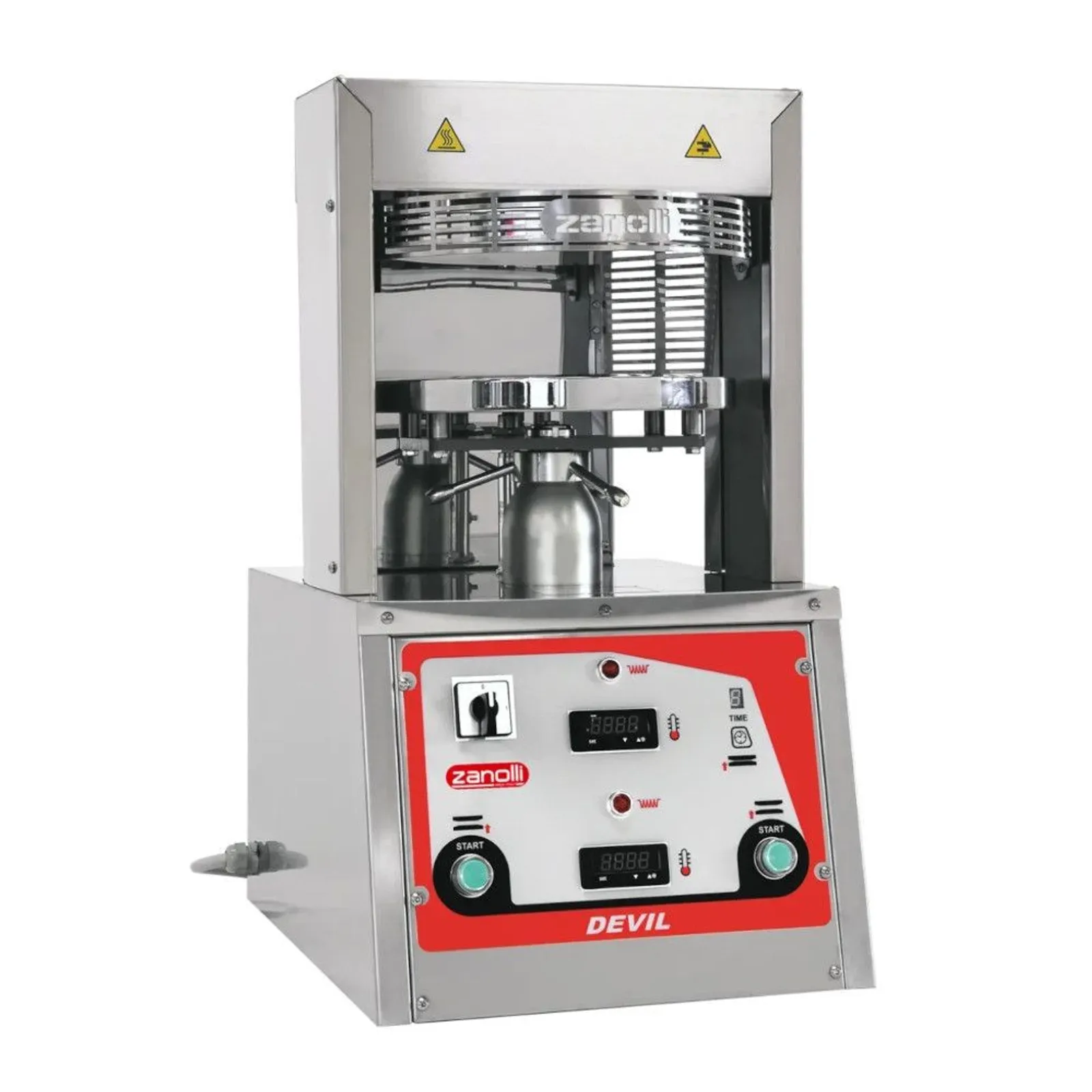 Zanolli Devil 4FD4504 - Heated Pizza Former with 450mm Plates