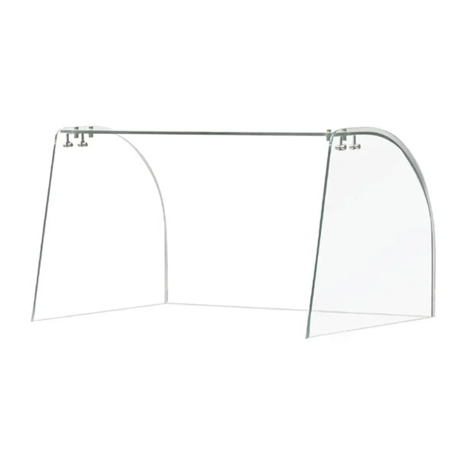 Polar FT280 - Curved Glass Sneeze Guard Assembly