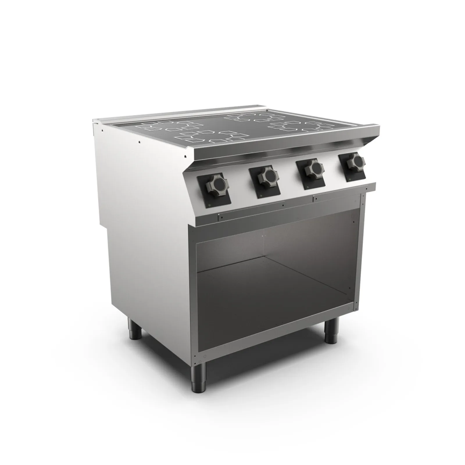 Mareno CI78EGI14 - M1 70 Series 4 Zone Induction Top on Open Stand - 3.5kW