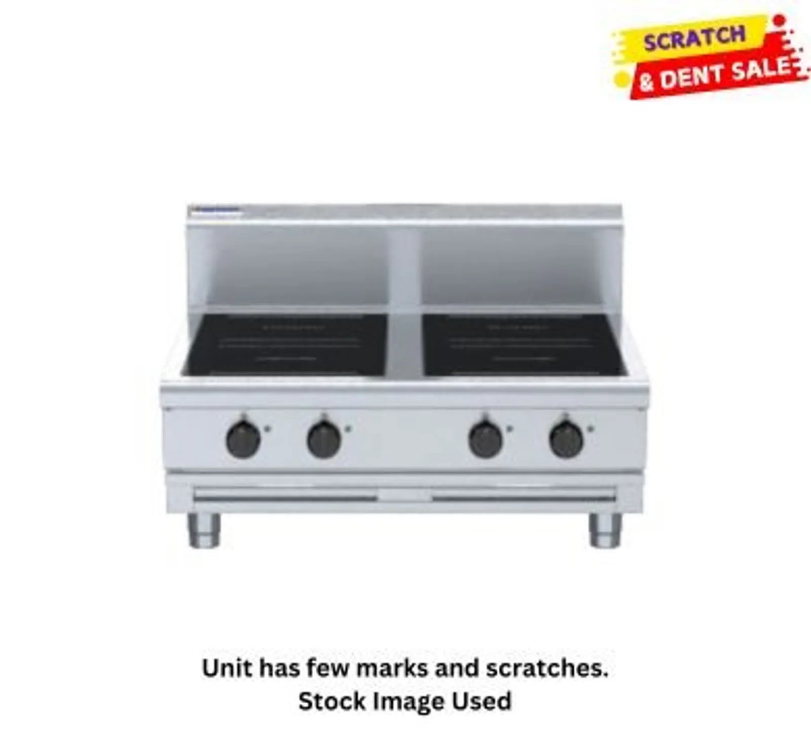 Waldorf 800 Series IN8400R5-LS - 900mm Electric Induction Cooktop Low Back - Clearance