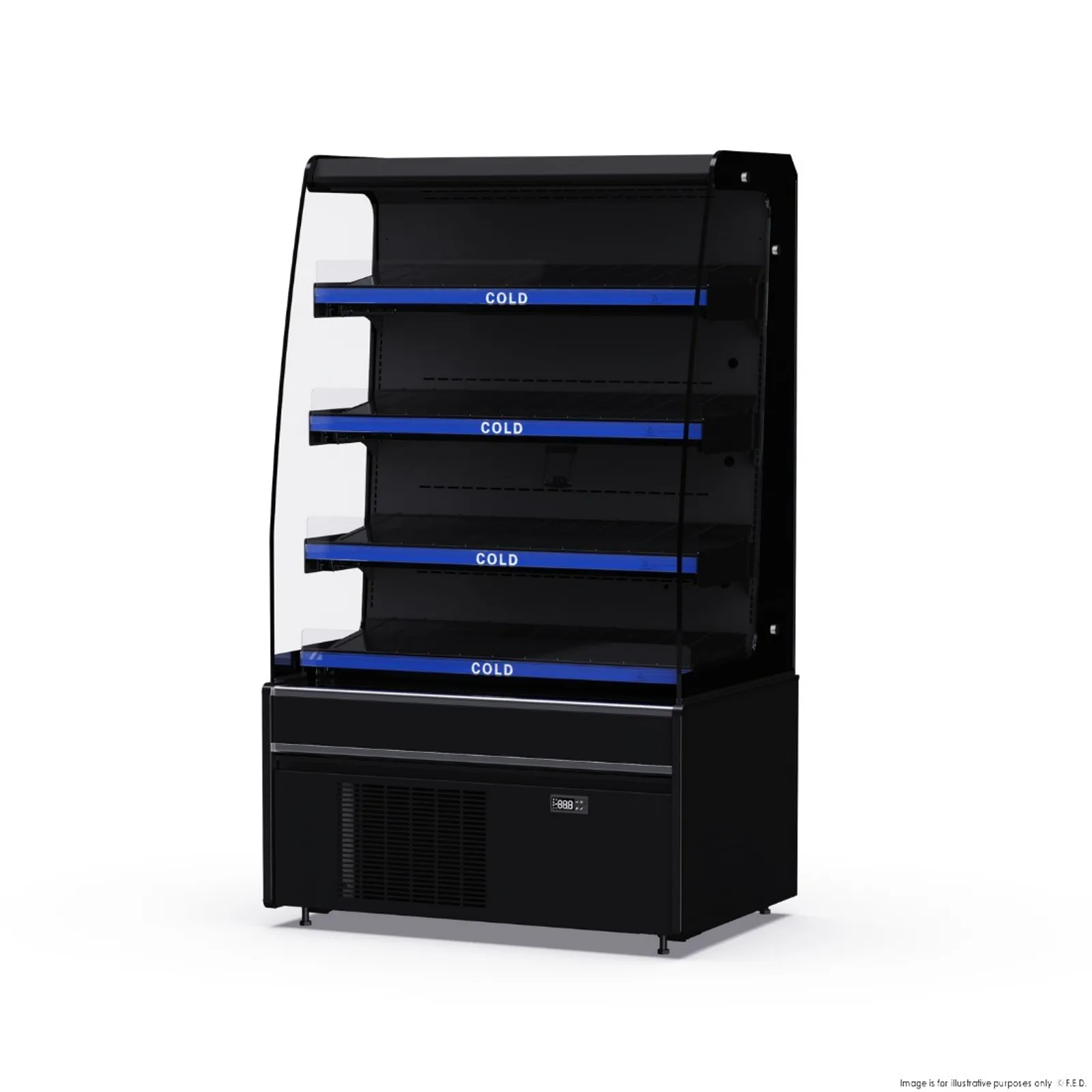 Thermaster DC-900C - Grab & Go Cold Cabinet